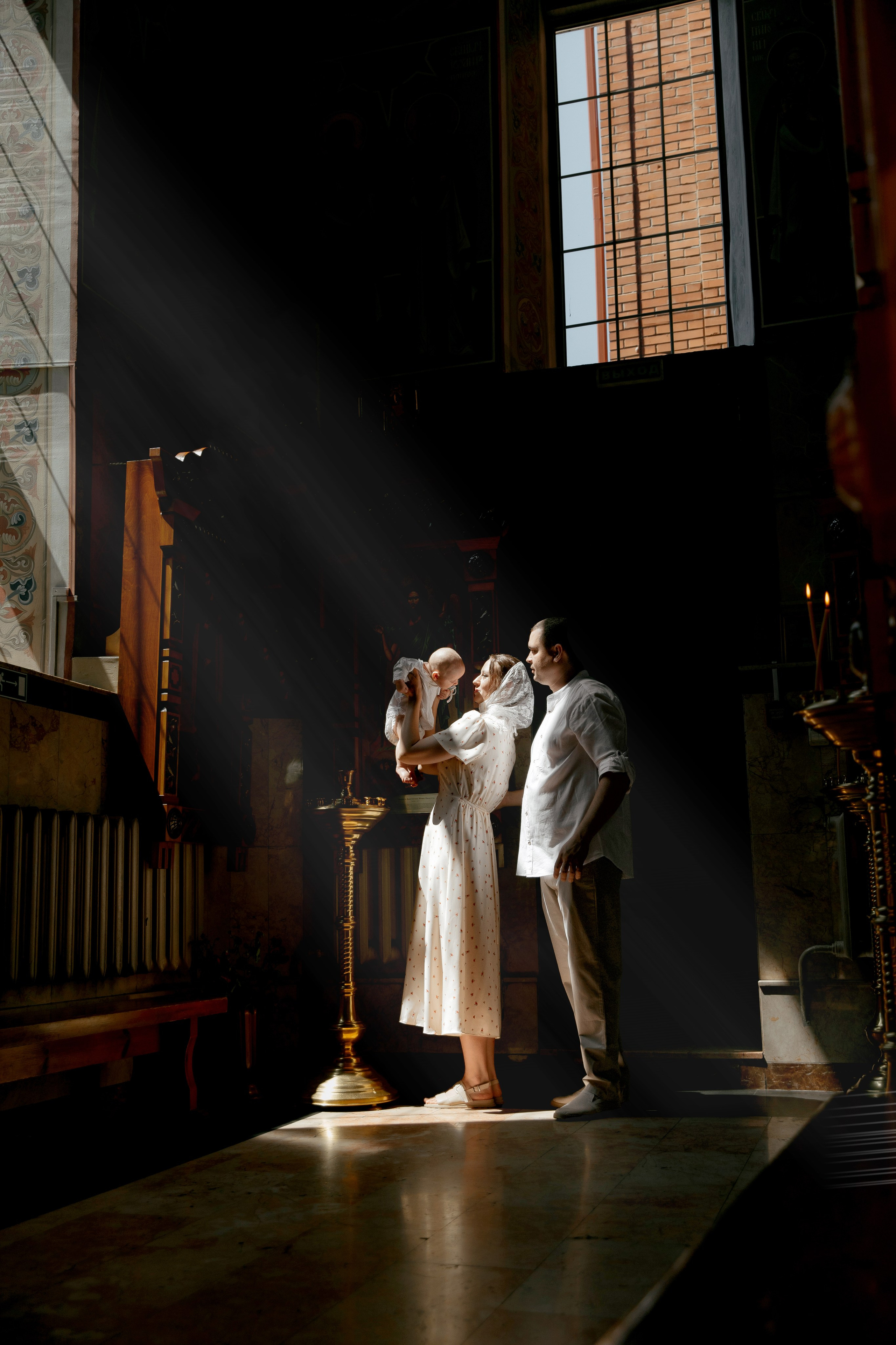 Таинство Крещения Михаила. Свадебный и Семейный Фотограф в Краснодаре