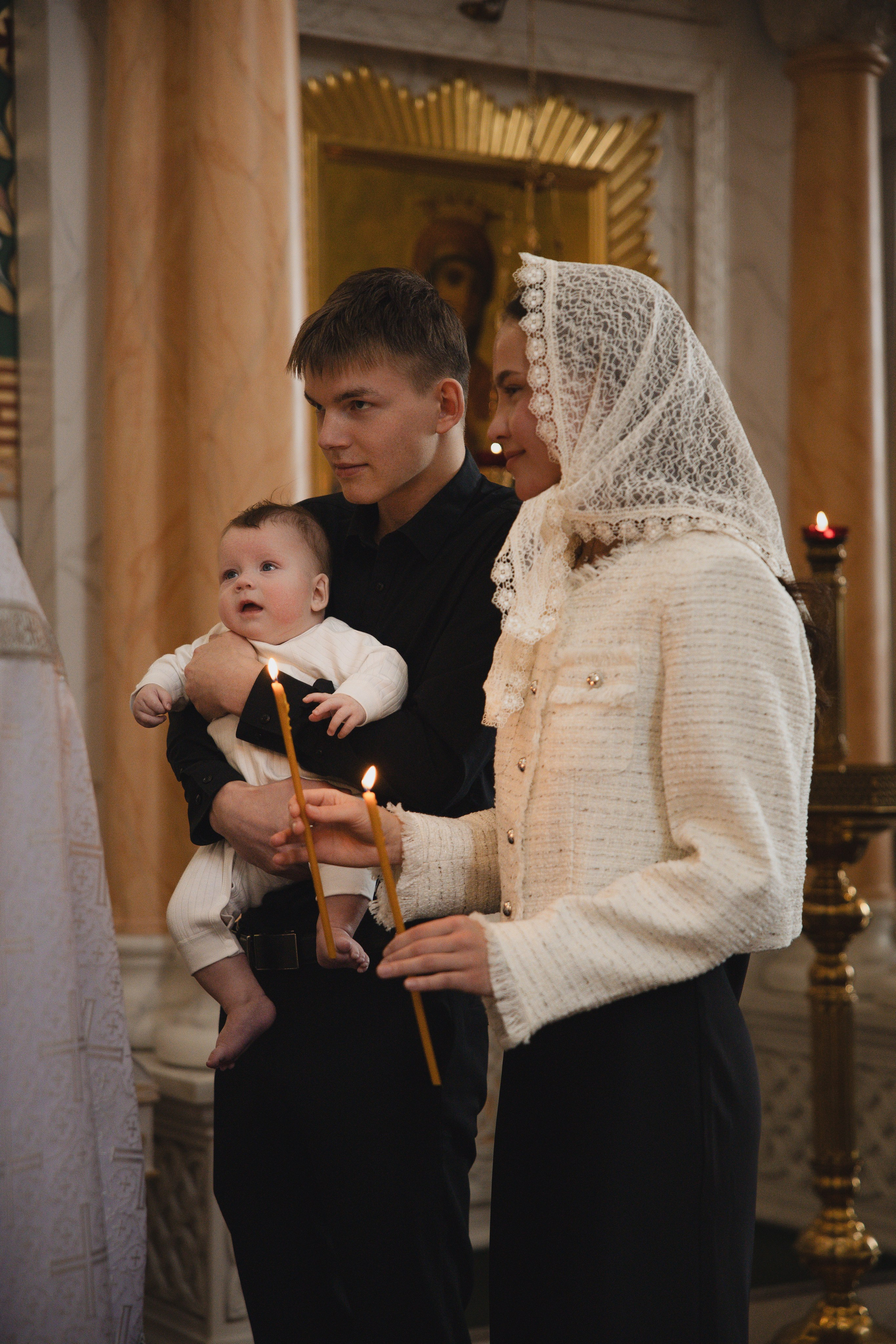 Крещение Кирюши. Фотограф Ломакина Анастасия
