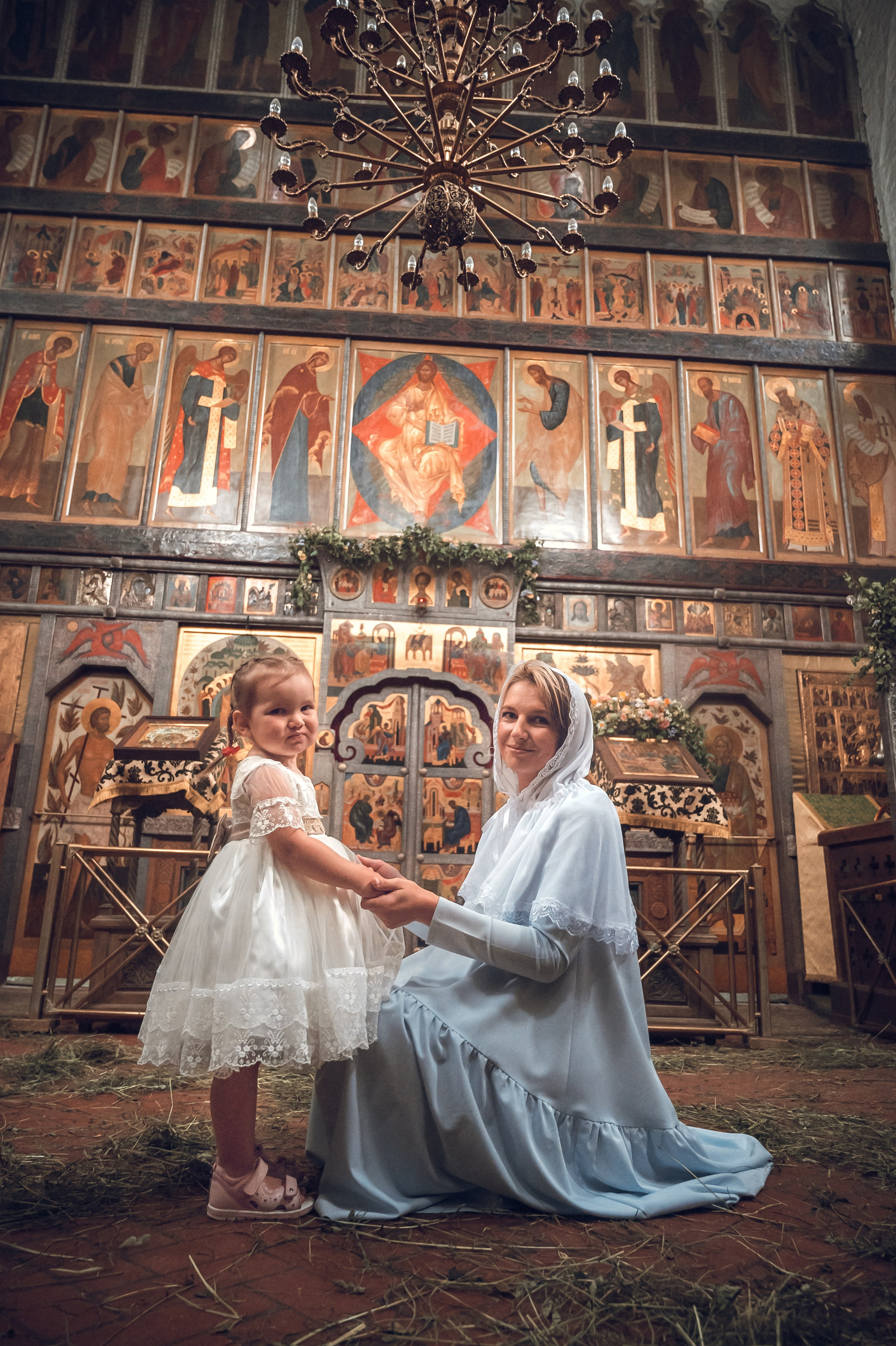 Крещение Марии храм на Мосфильмовской. Фотограф Алёна Мил