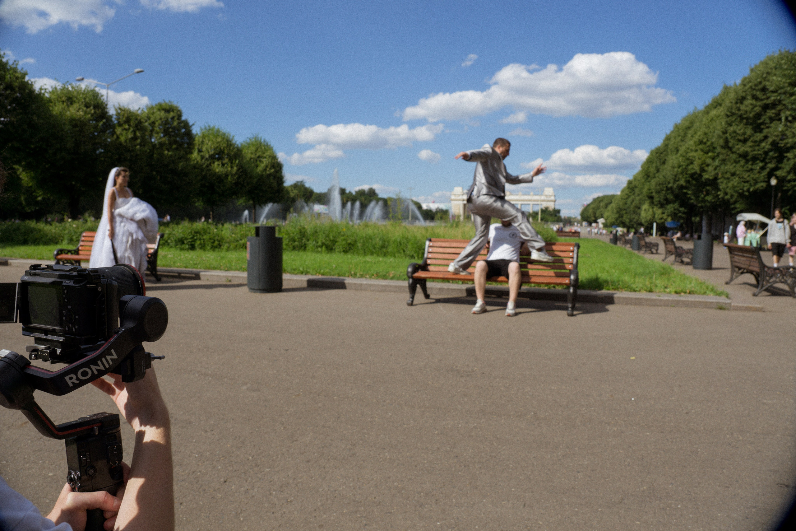 Бэк клипа Виолетта. Фотограф