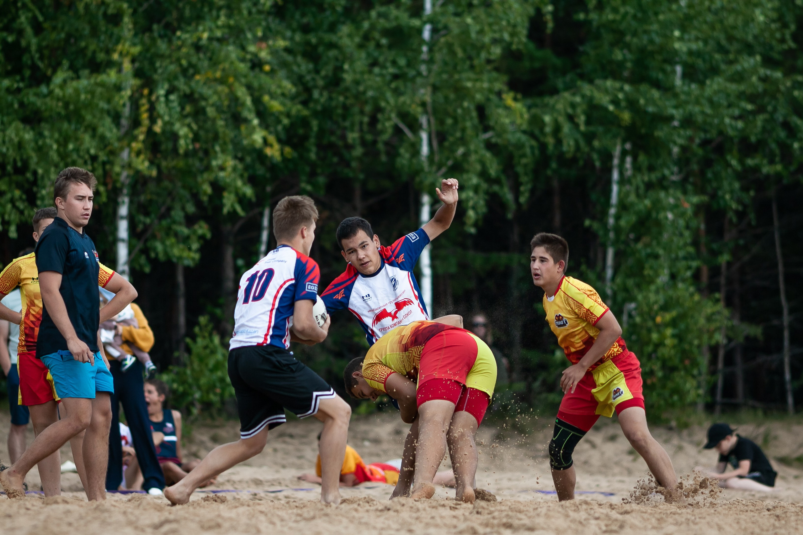 «Кубок «Молота» по пляжному Регби. Фотография