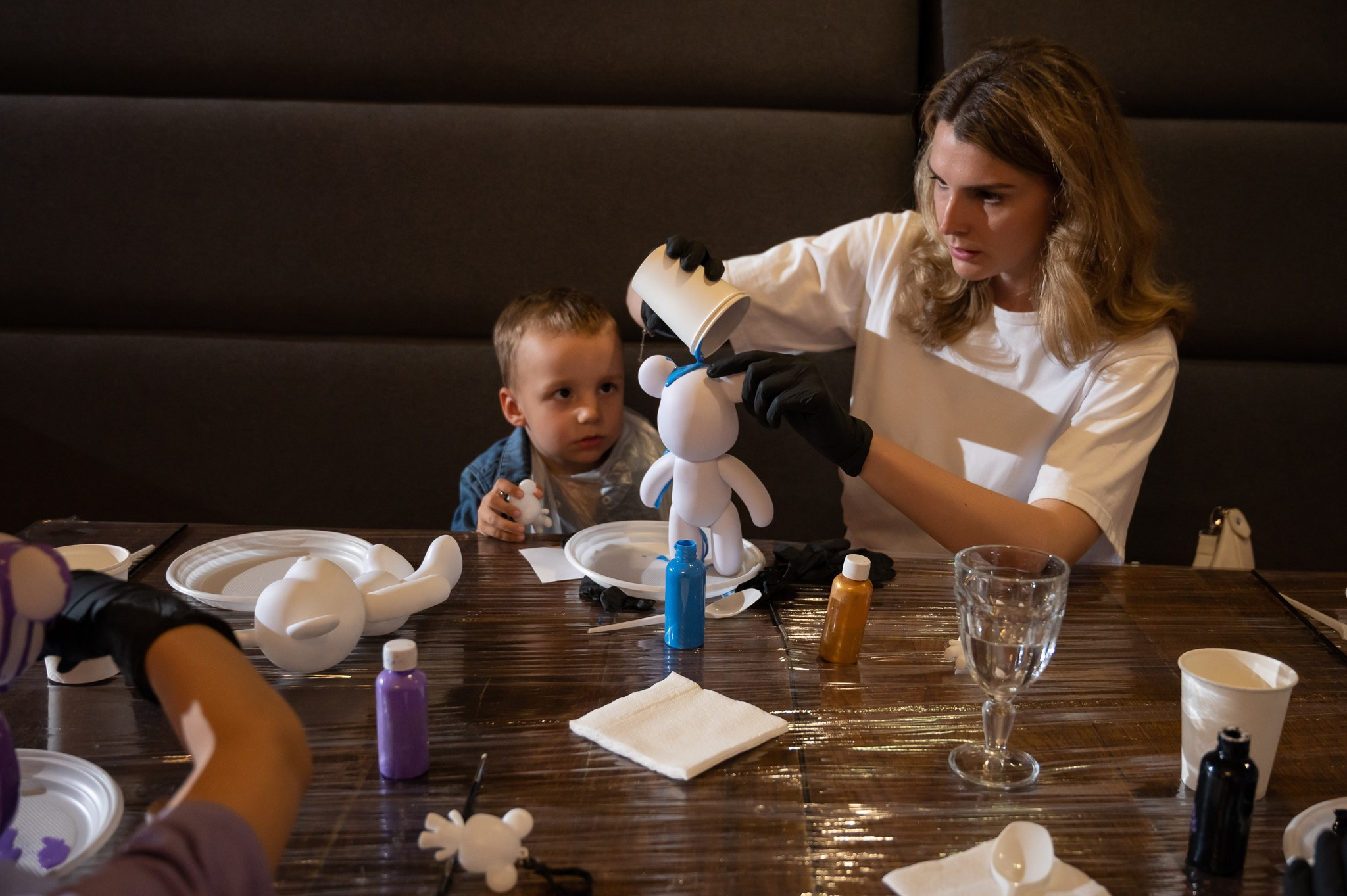 Творчество в ресторане Большая кухня. Свадебный и семейный фотограф из Санкт-Петербурга Климов Анатолий