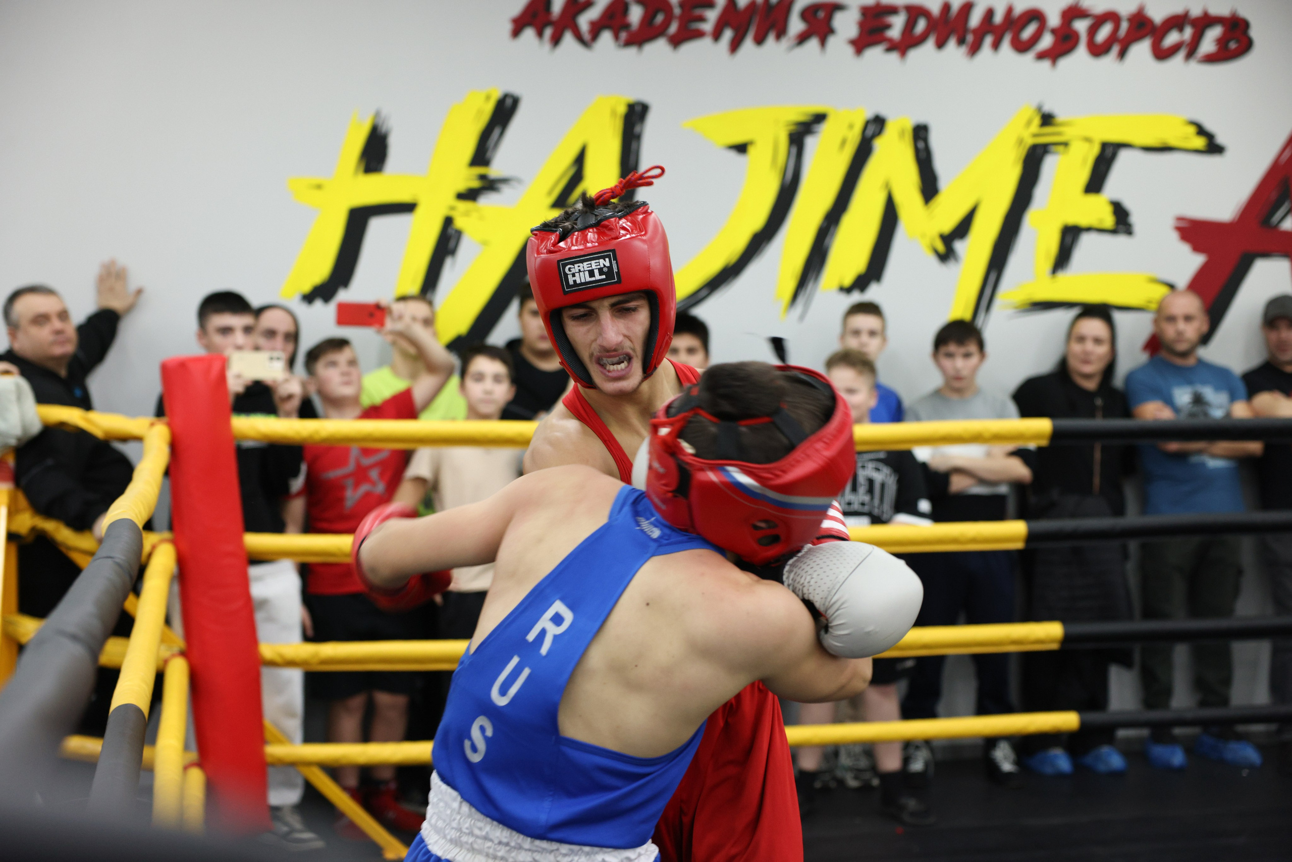 Открытый ринг «кубок ООО «ТЭК НеваСпецТяж». Фотограф Александр Заломаев