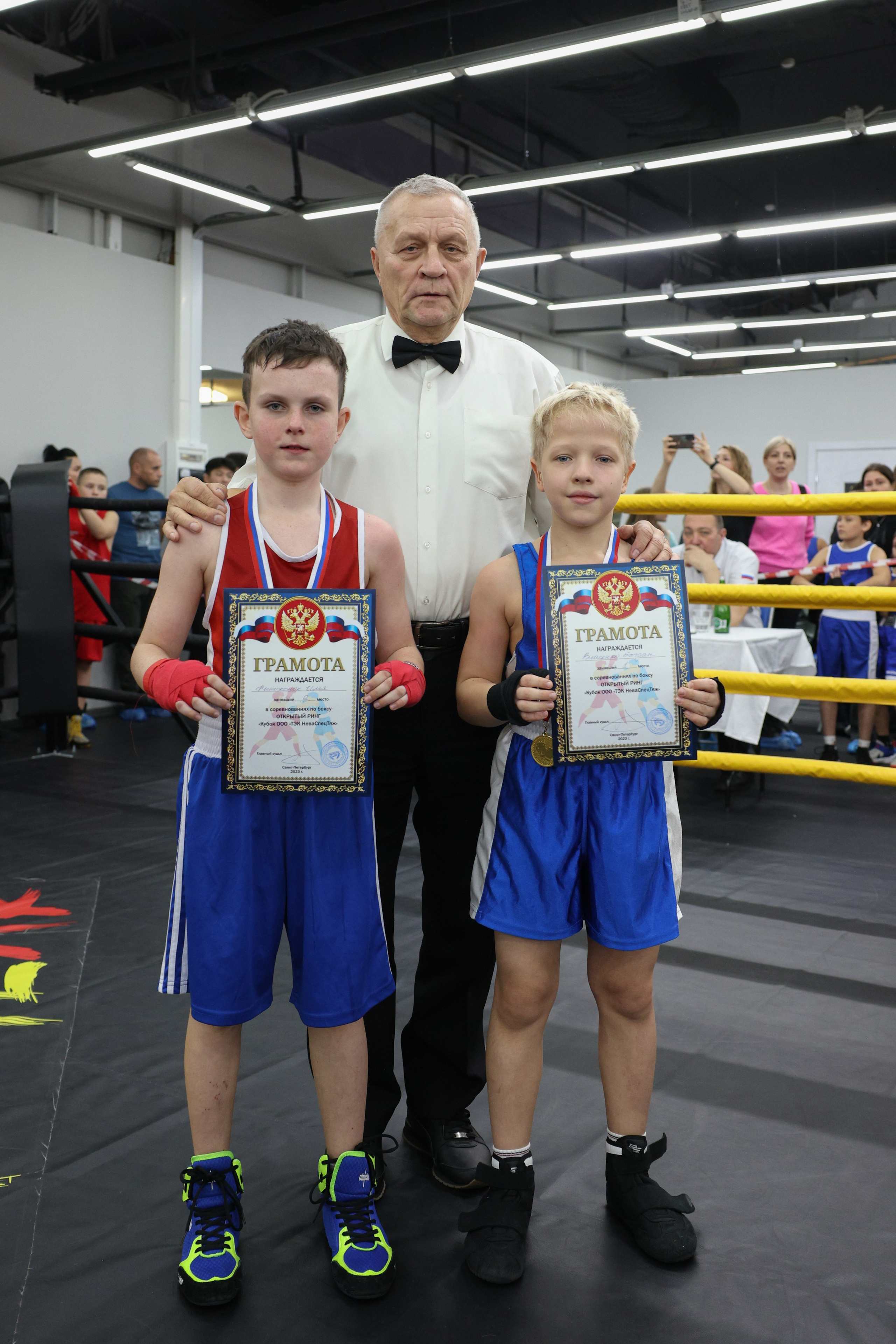 Открытый ринг «кубок ООО «ТЭК НеваСпецТяж». Фотограф Александр Заломаев