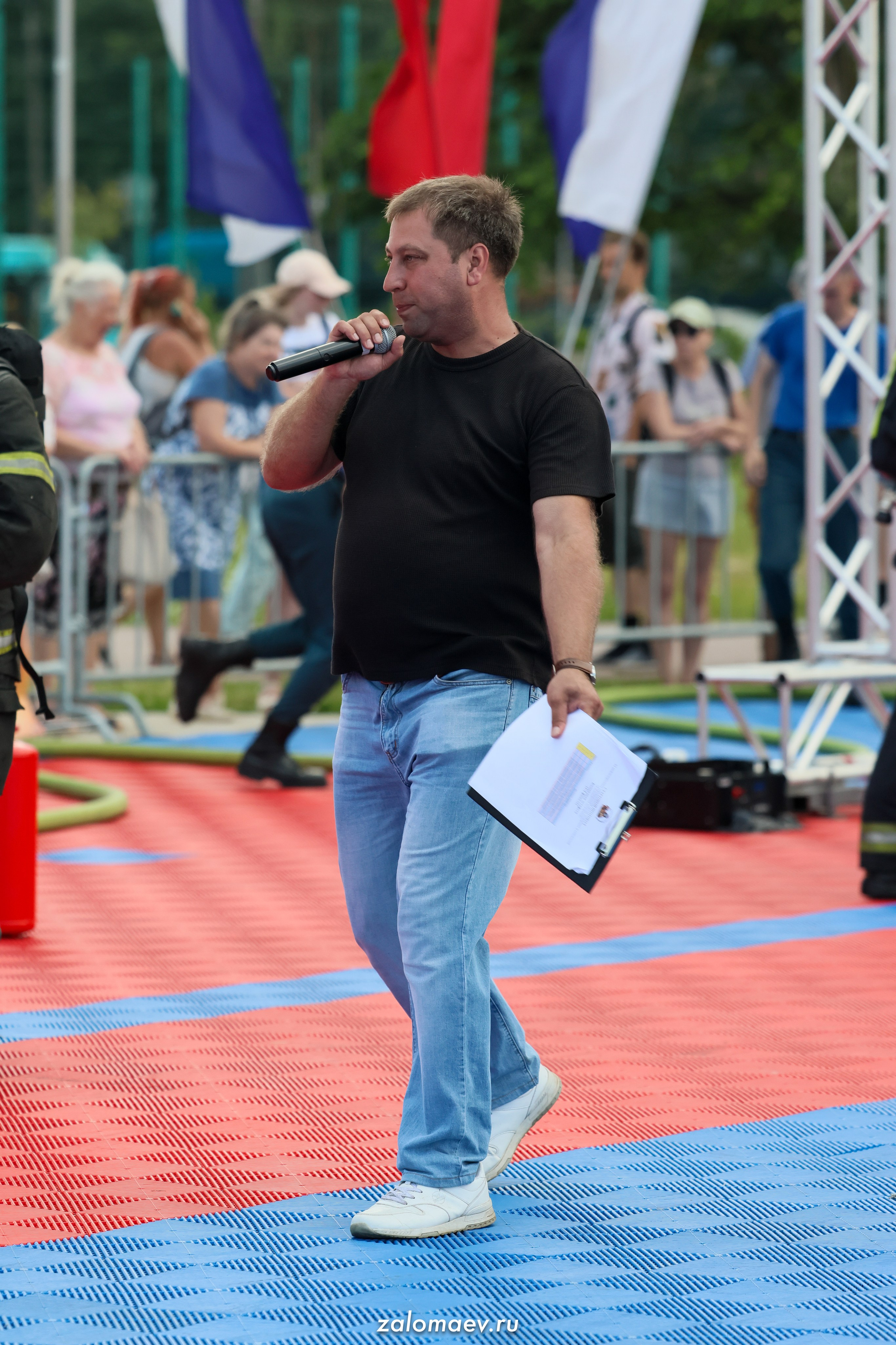 Сильнейший пожарный. Фотограф Александр Заломаев