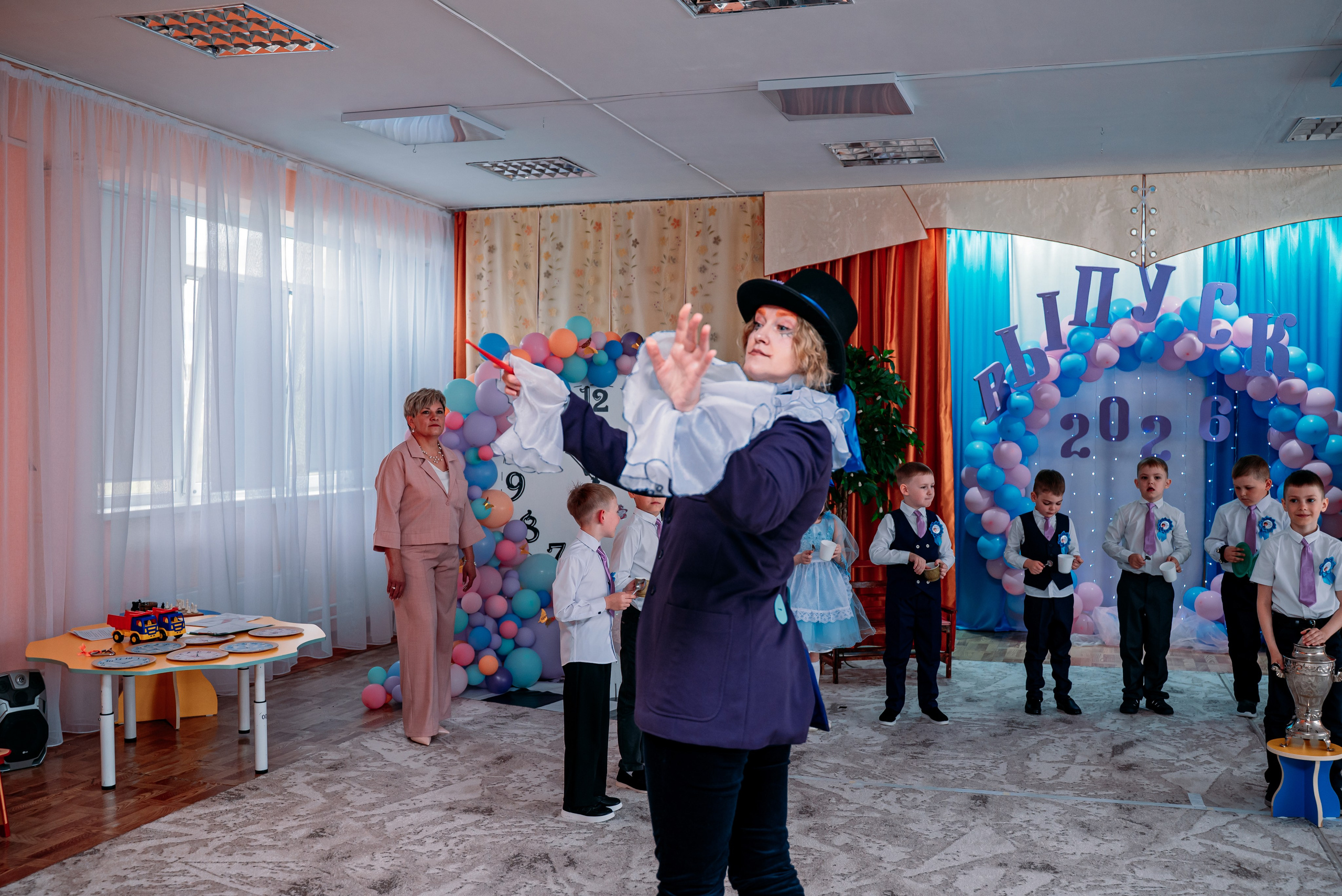 Выпускной 2026 детский сад 59. Фотограф Алёна Царькова. Киселевск