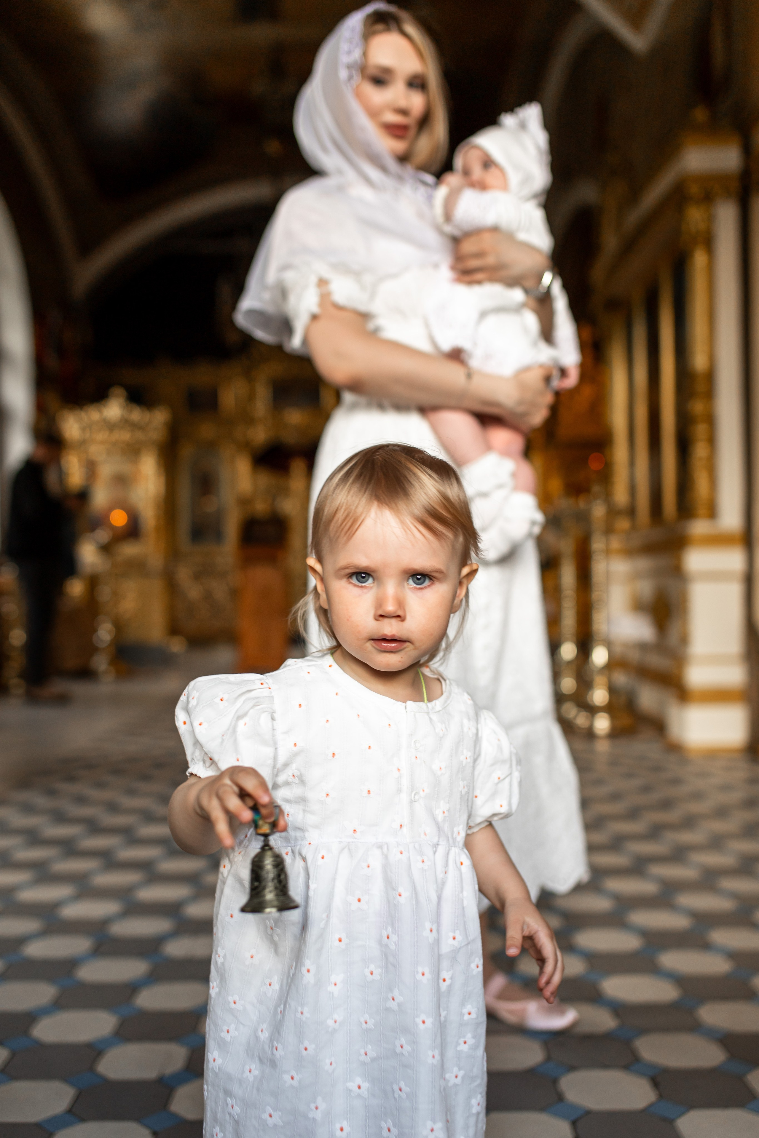 Крещение в Храме Веры, Надежды, Любови и матери их Софии. Профессиональный фотограф в Москве и Мо Мария Шантарёва