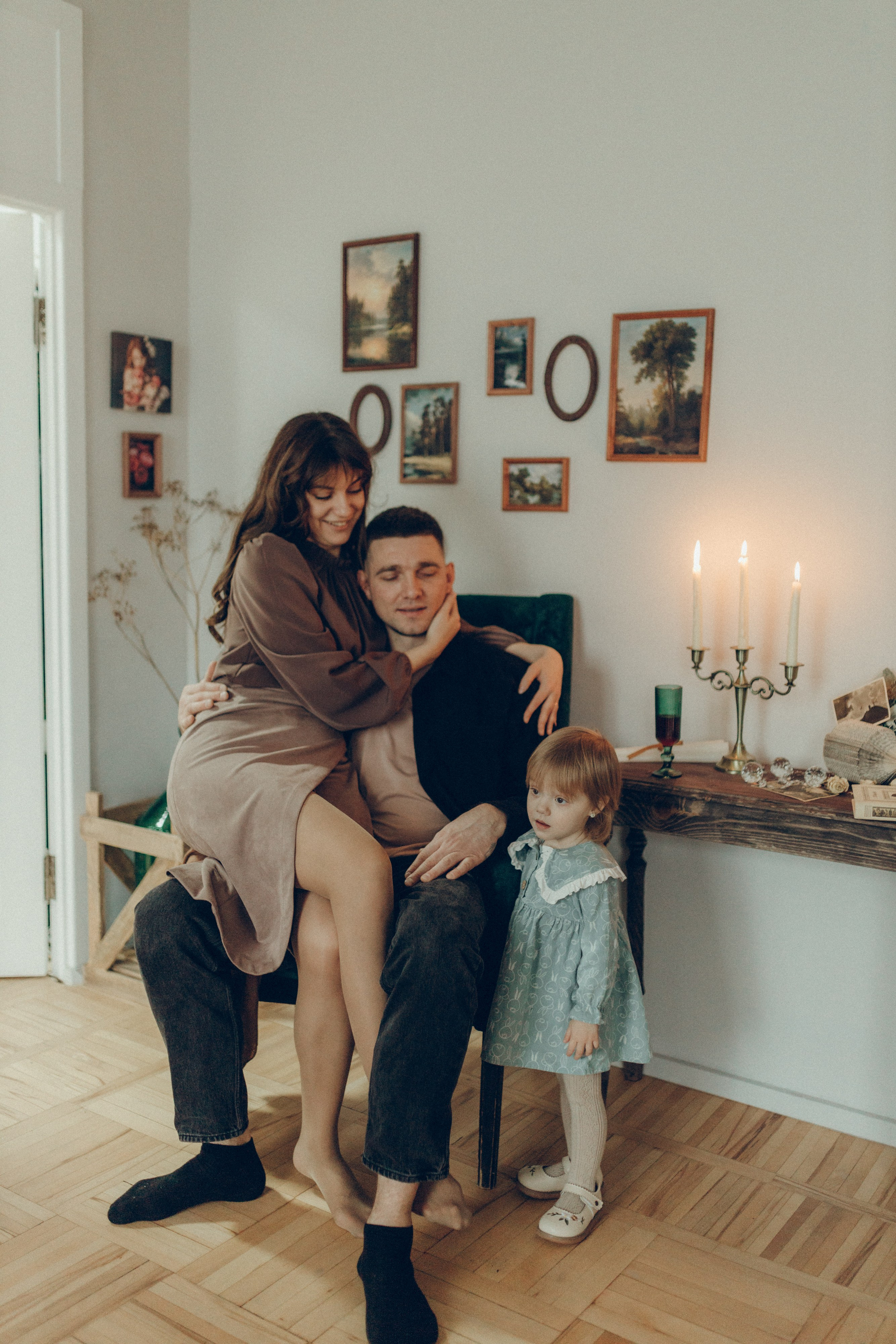 Алла, Кирилл и Катюша. Семейный фотограф и фотограф на роды в Ростове-на-Дону Мухина Виктория