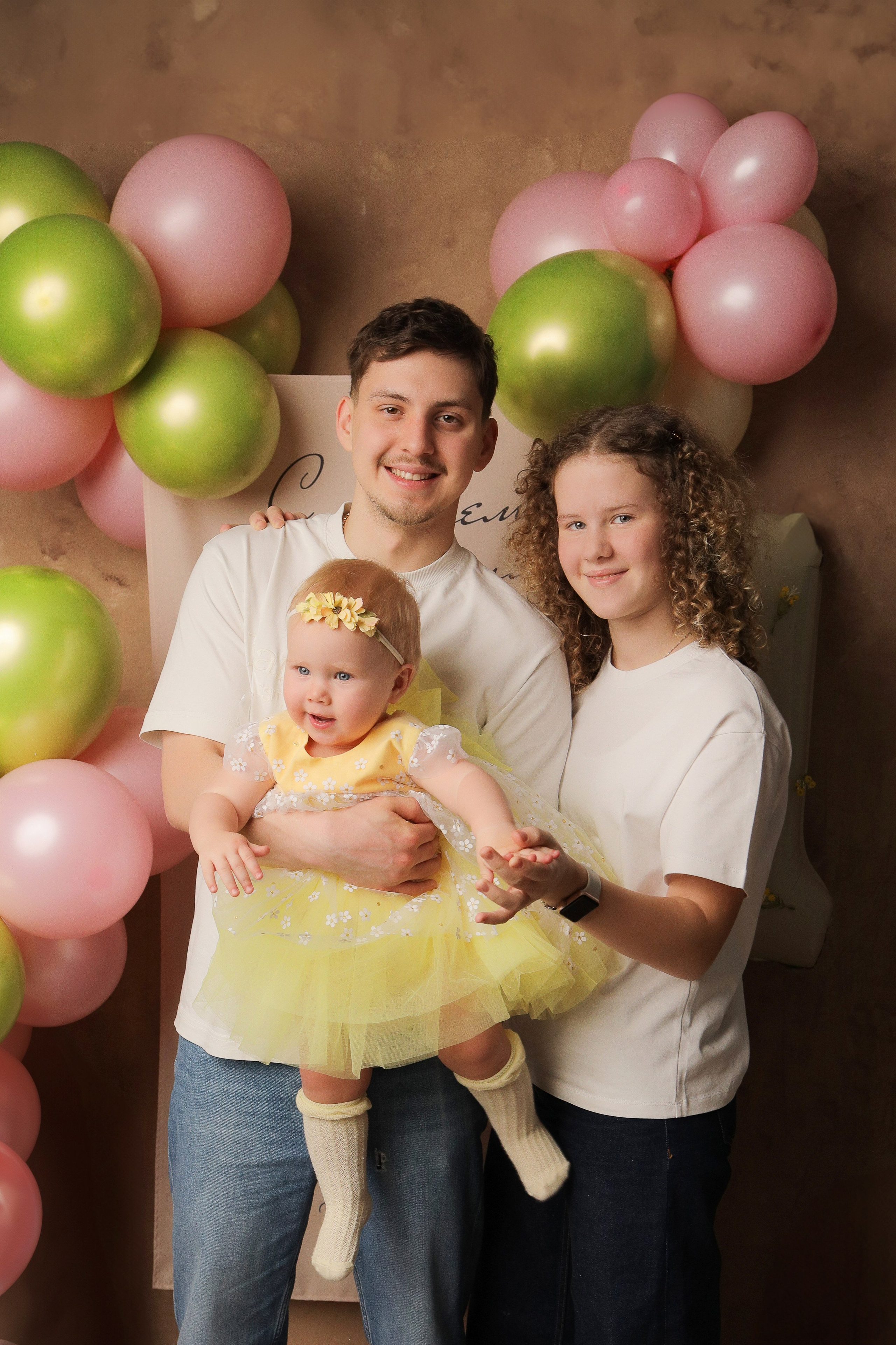 Полина, 1 годик. Фотограф новорожденных в Новокузнецке Анна Горошникова
