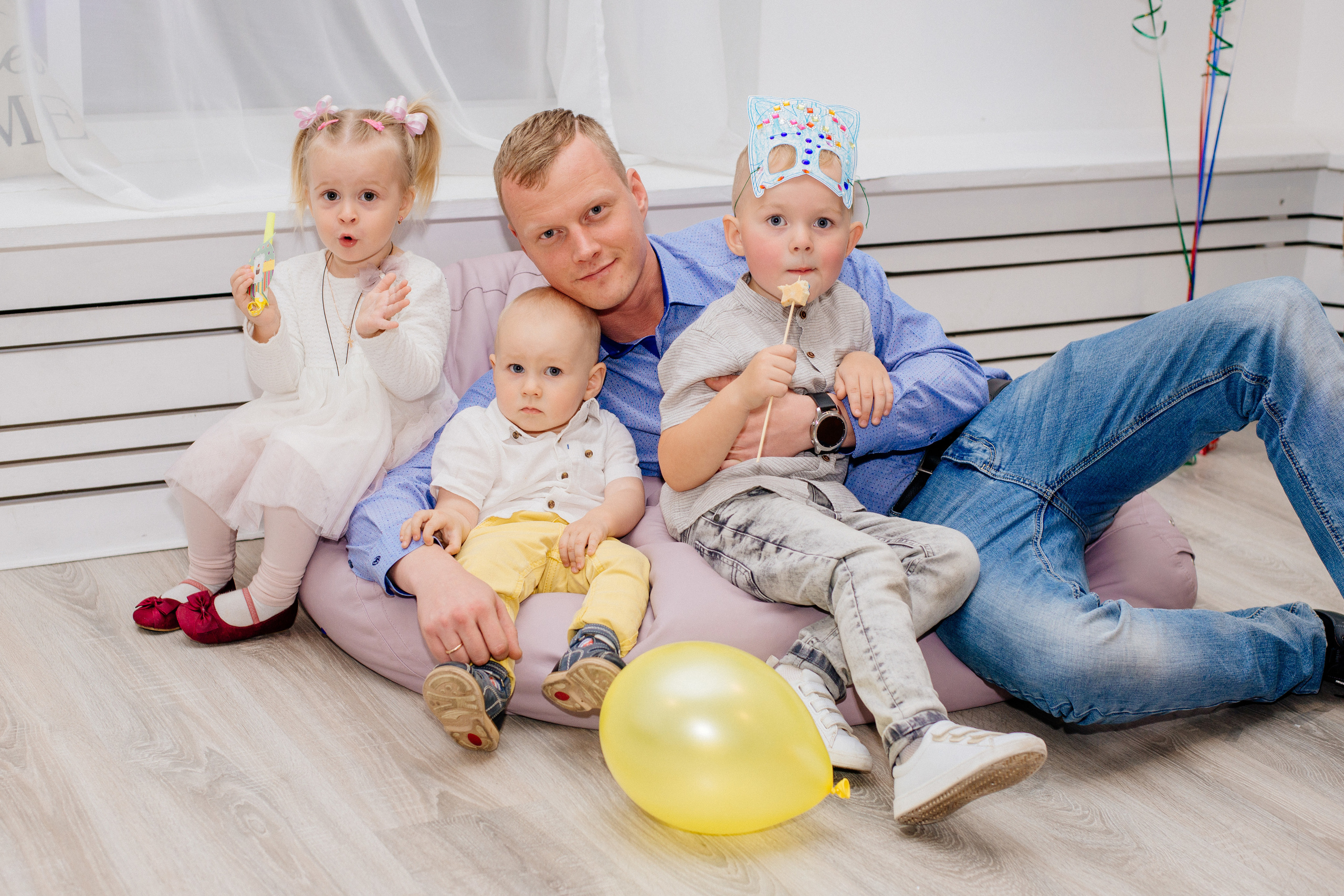 Фотосессия детского дня рождения. Семейный и свадебный фотограф Семенова Инна