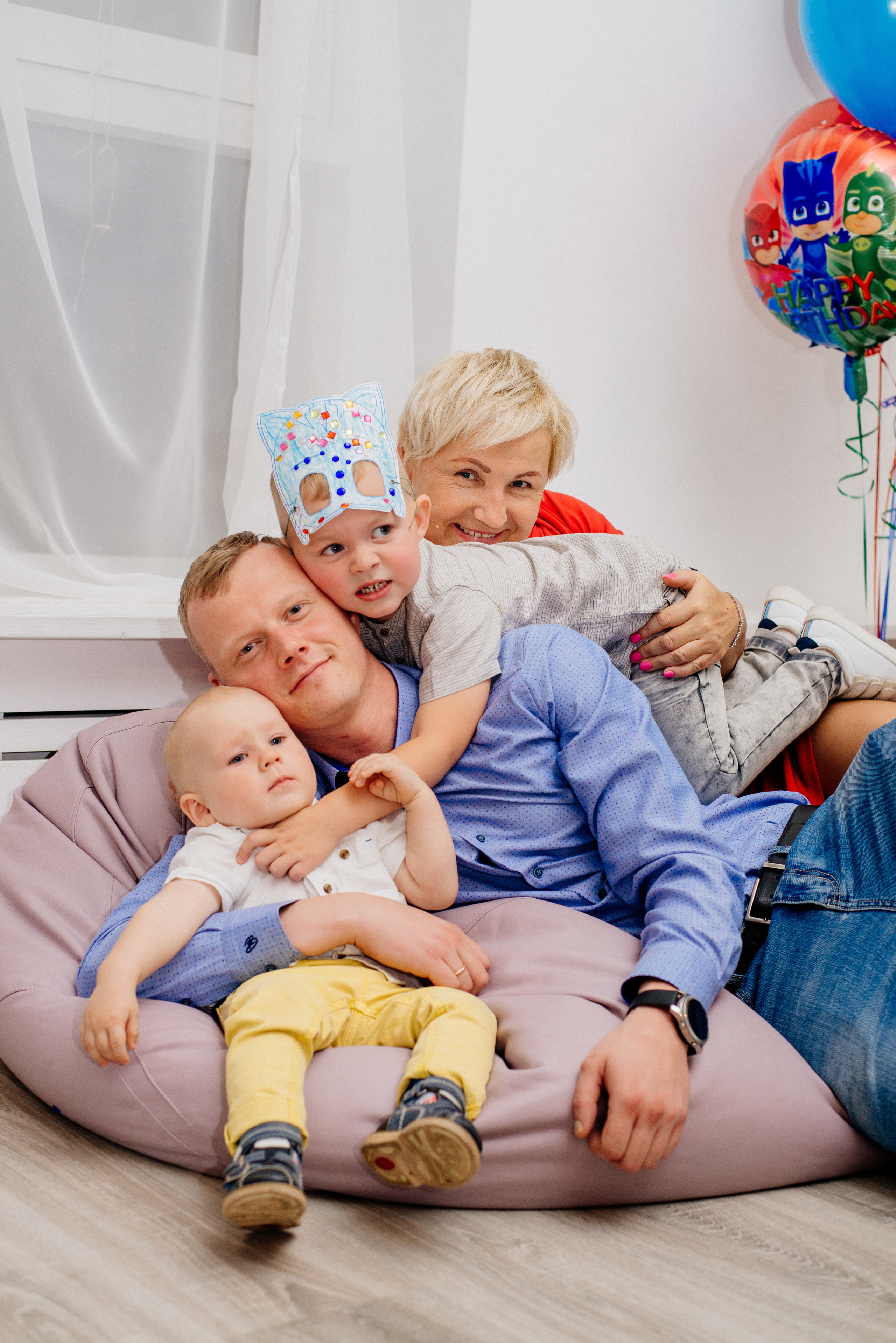 Фотосессия детского дня рождения. Семейный и свадебный фотограф Семенова Инна