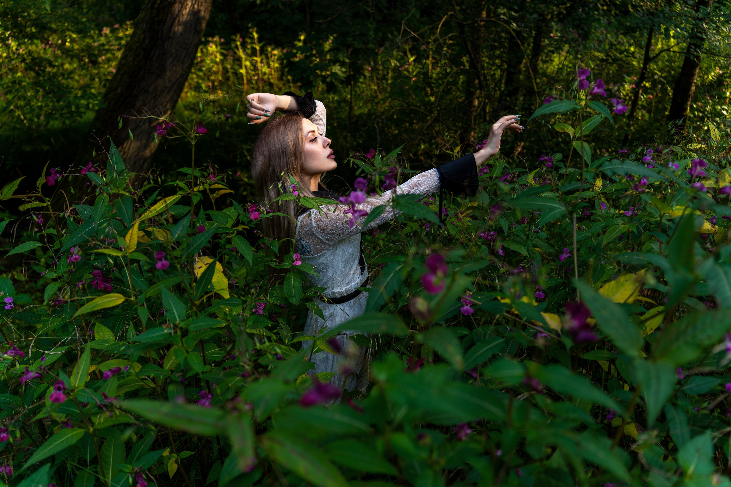 Фотосессия в Коломенском для Стеллы. Портретный фотограф в Москве Фарид Леонов