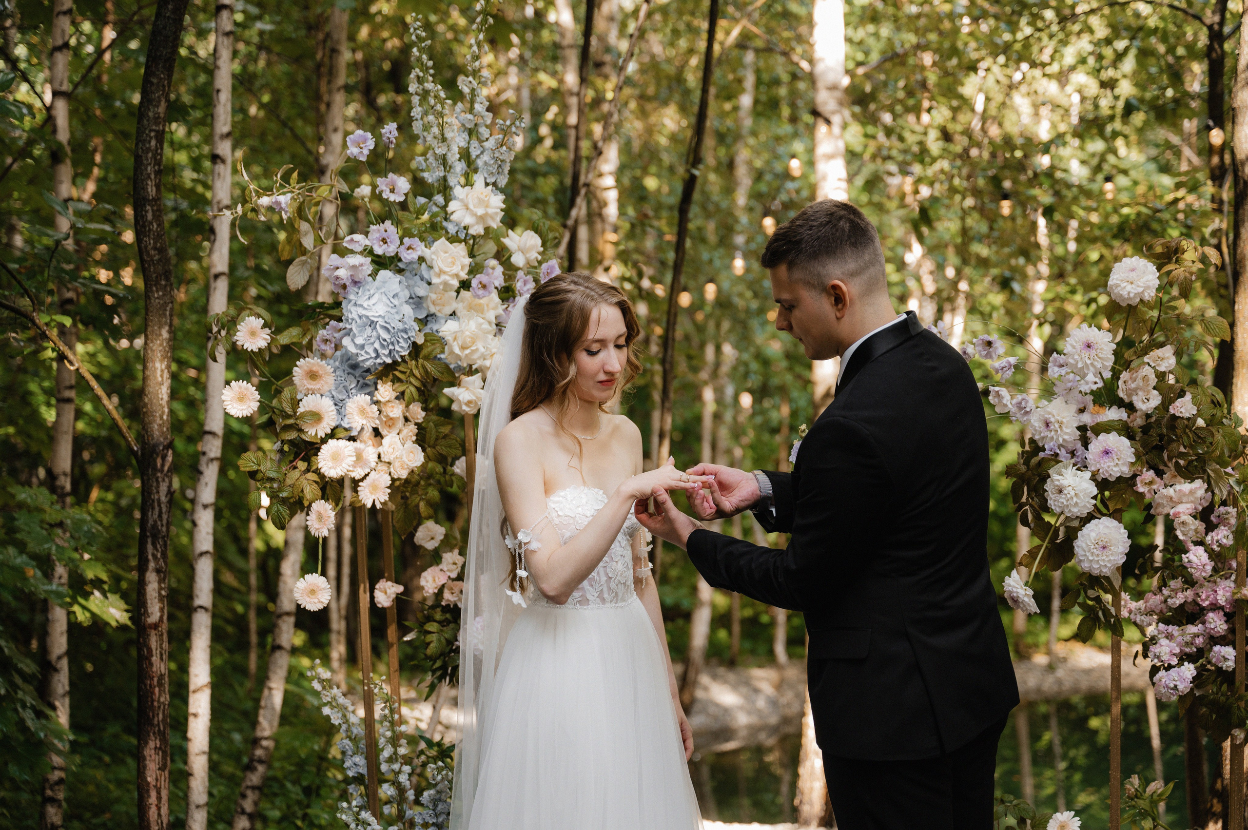 Полина и Александр.Forest Dew. Свадебный фотограф Раменское-Москва