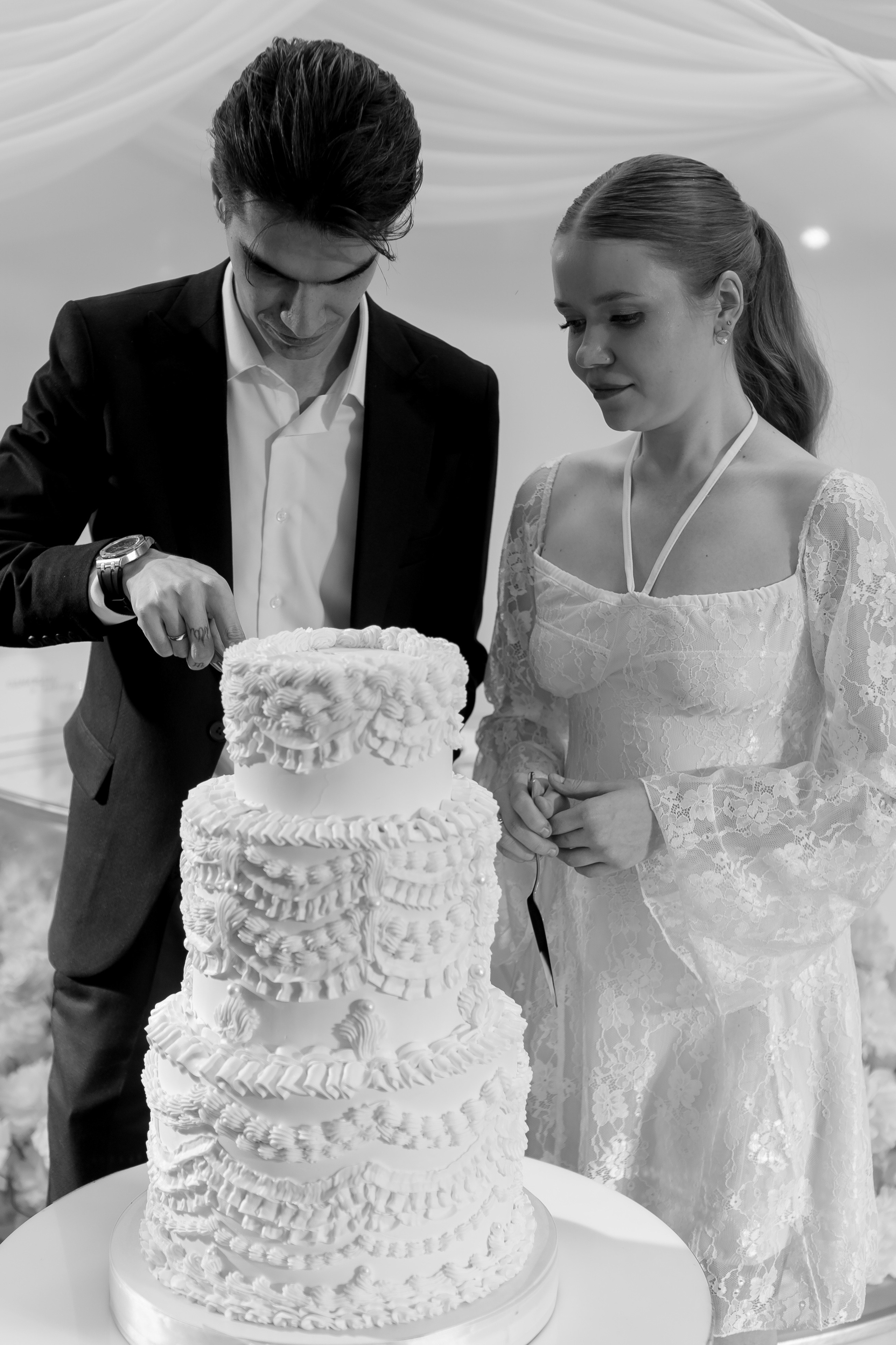 СВАДЕБНЫЙ ТОРТ. ФОТОСЕСИИЯ БАНКЕТА (СНЯТО В СИБИРЕ В НИЖНЕВАРТОВСКЕ). Профессиональный фотограф, Санкт-Петербург — Виктория Богомолова