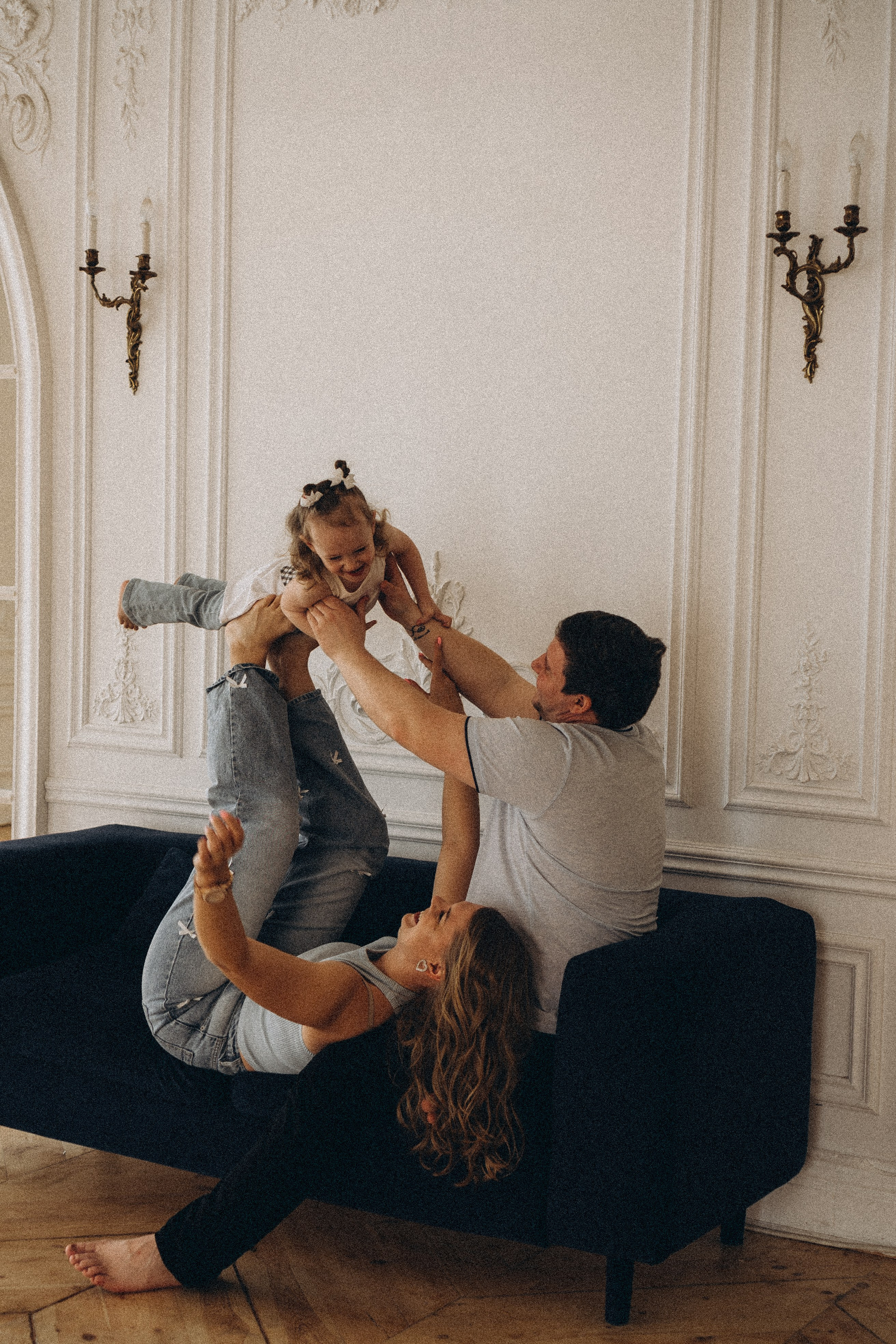 Семейная история в студии. Профессиональный фотограф, Санкт-Петербург — Виктория Богомолова