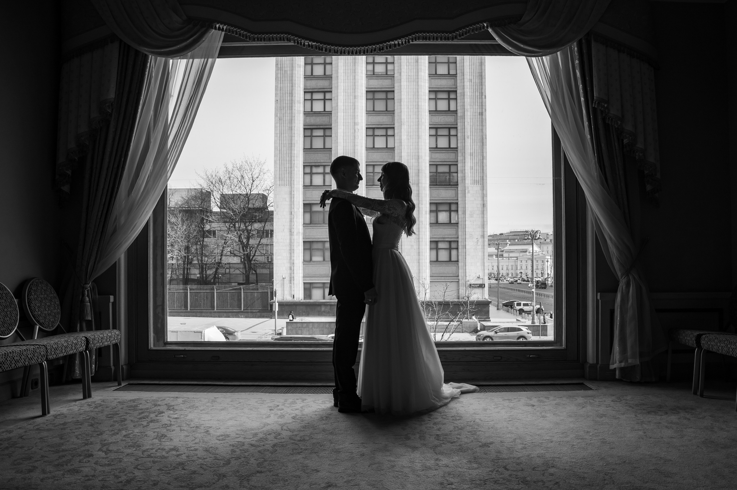 Регистрация брака в гостинице Националь. Свадебный фотограф Москва Юрий Кульман