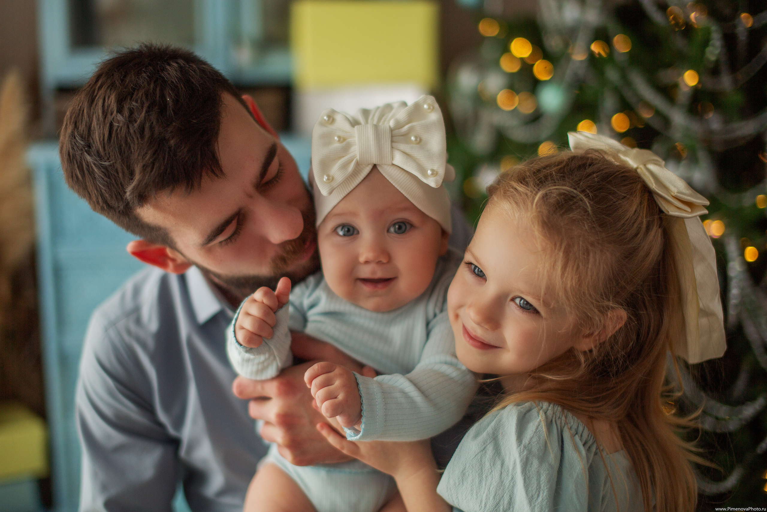 Новогодняя история: Ариана и Амелия. Семейный и детский фотограф в Петрозаводске