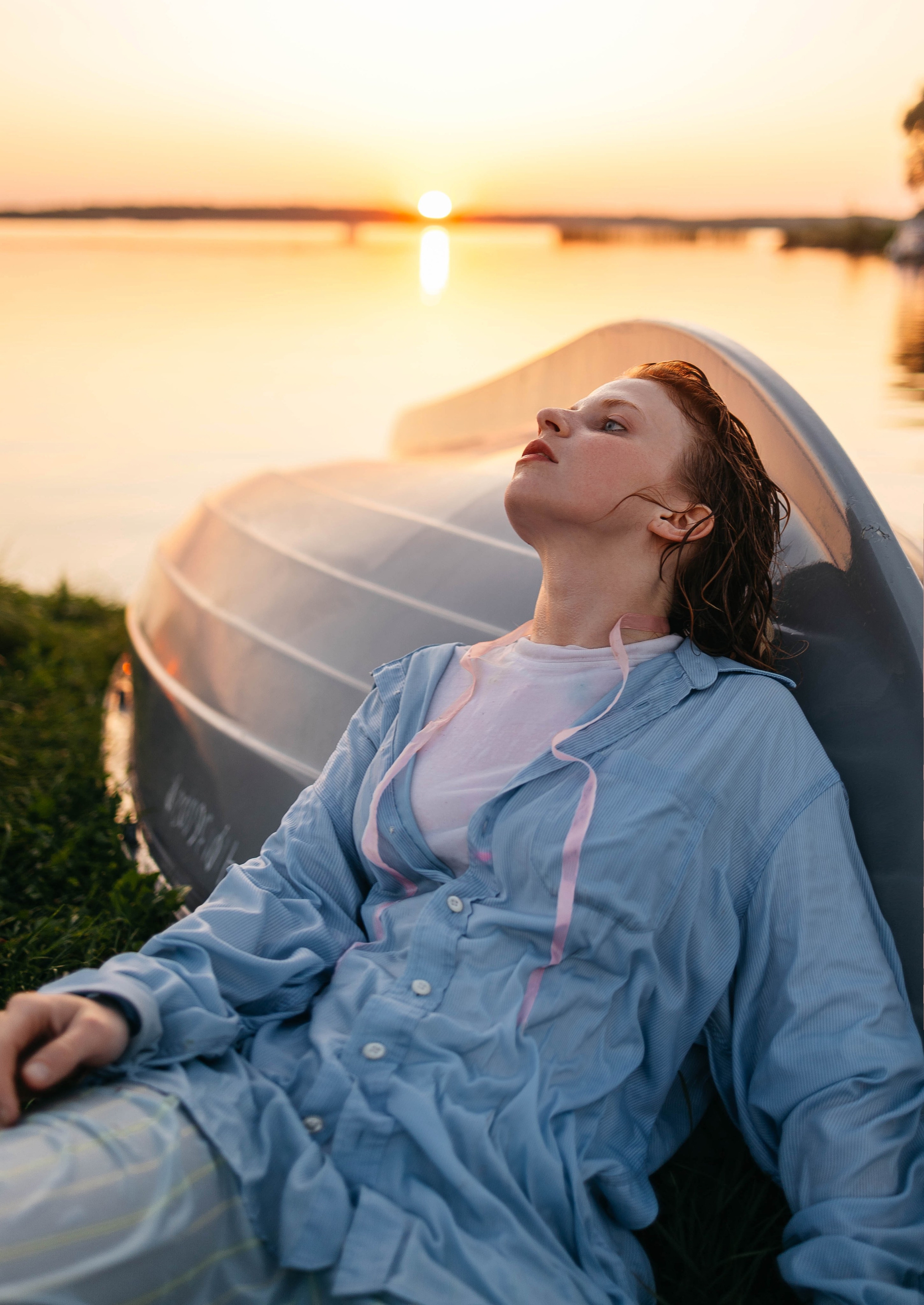 Лиза в Завидово. Закат. Фотограф в Твери Лагодная Яна