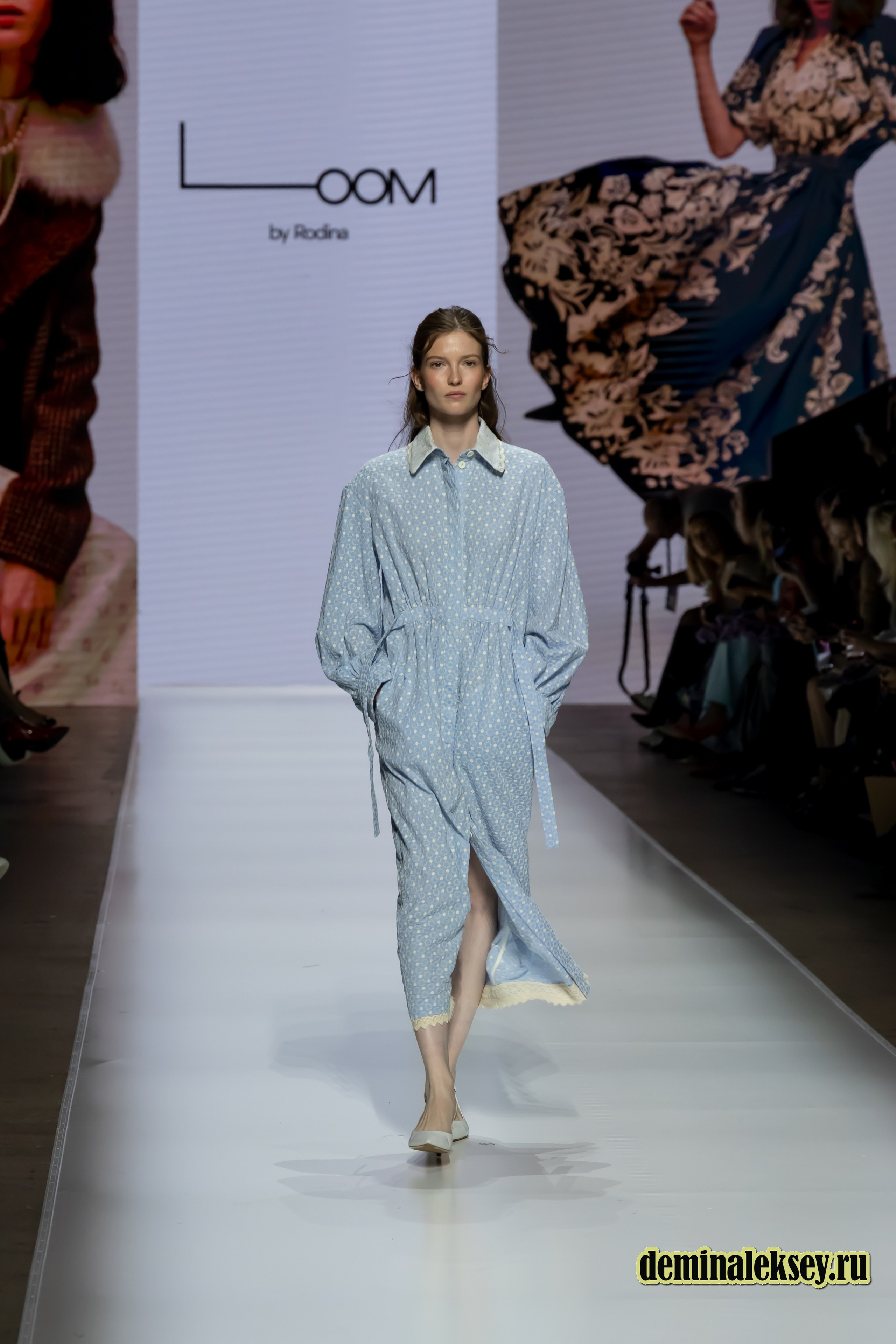 Московская неделя моды 2024 4 октября дизайнер Loom by Rodina. Репортажный, семейный и студийный фотограф в Москве Демин Алексей