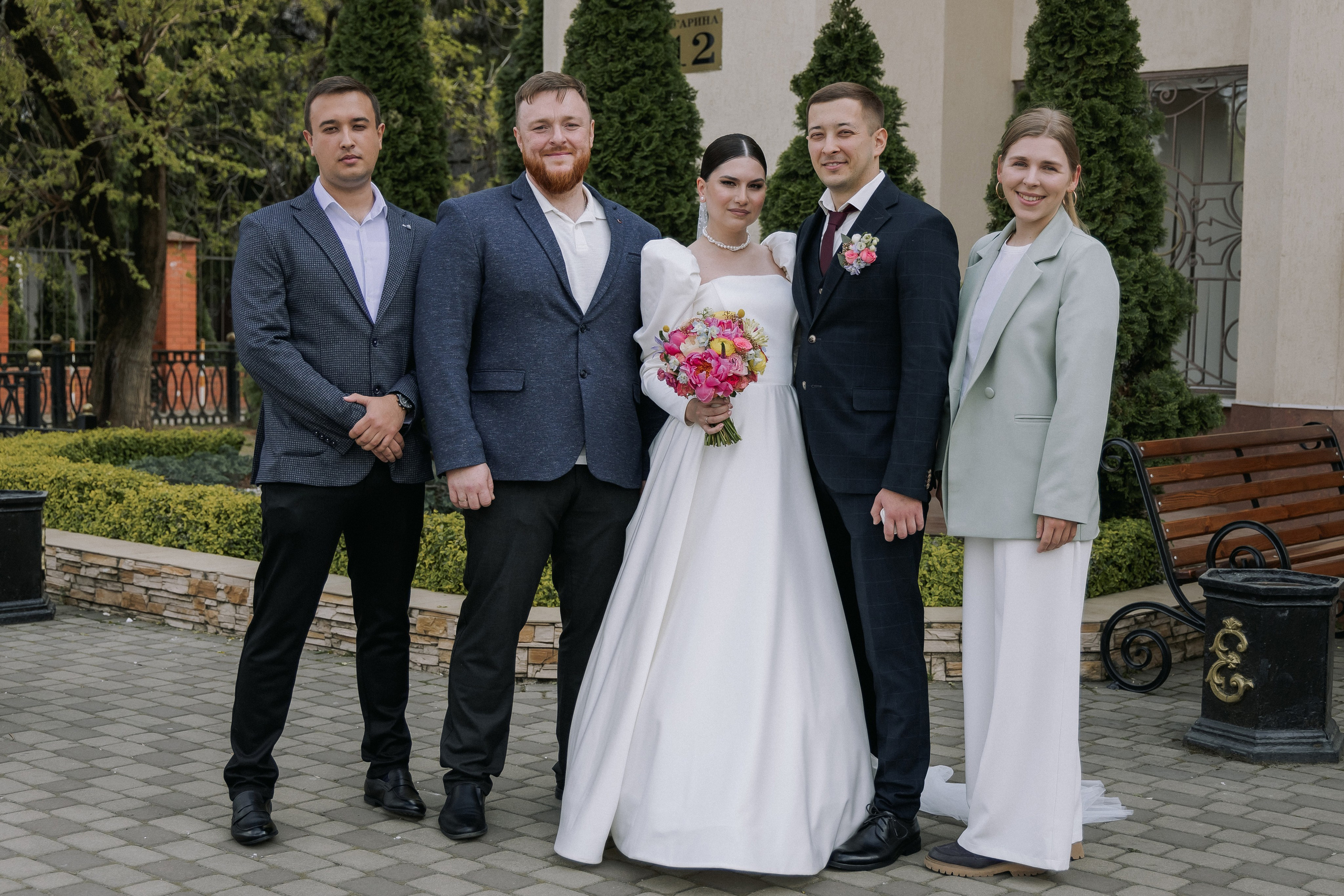 Яна и Святослав. Свадебный день. Свадебная фотография. Арина Рубах