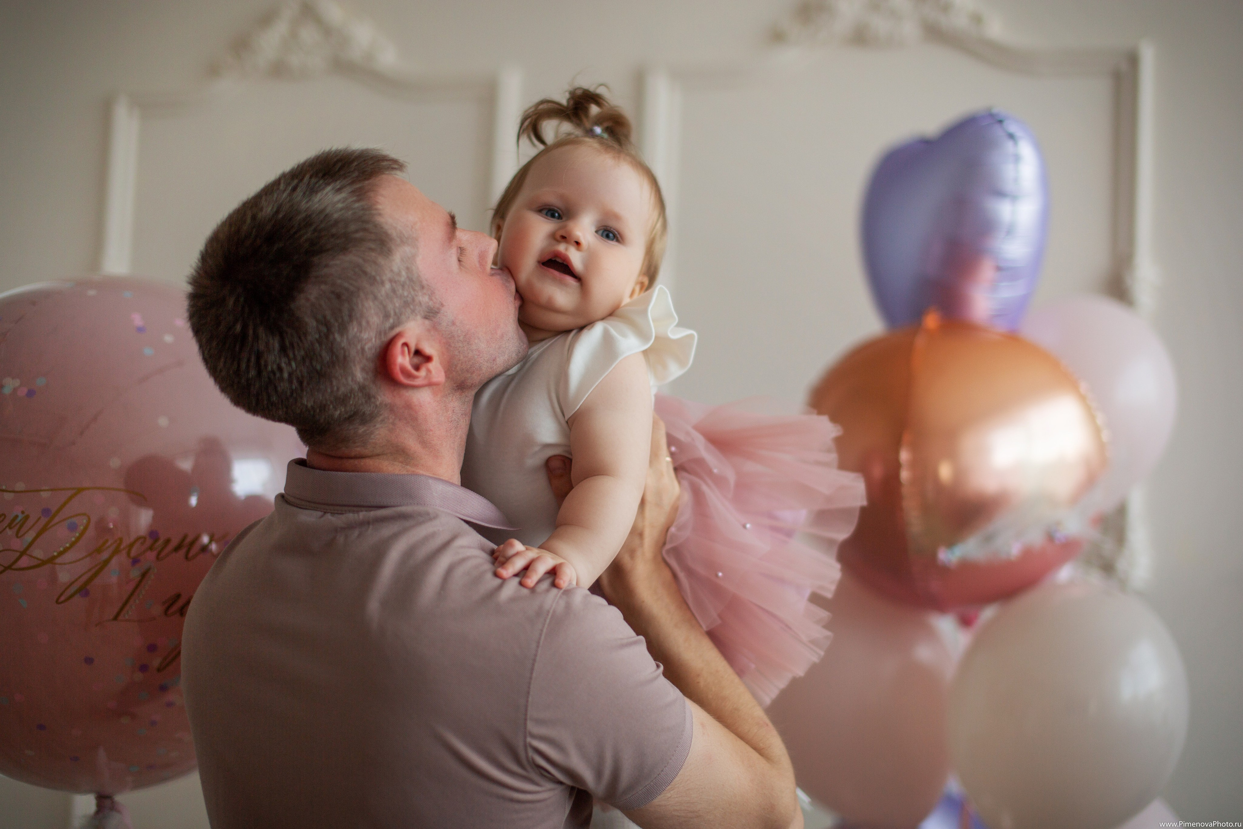 День Рождения Ксении, 1 год. Семейный и детский фотограф в Петрозаводске