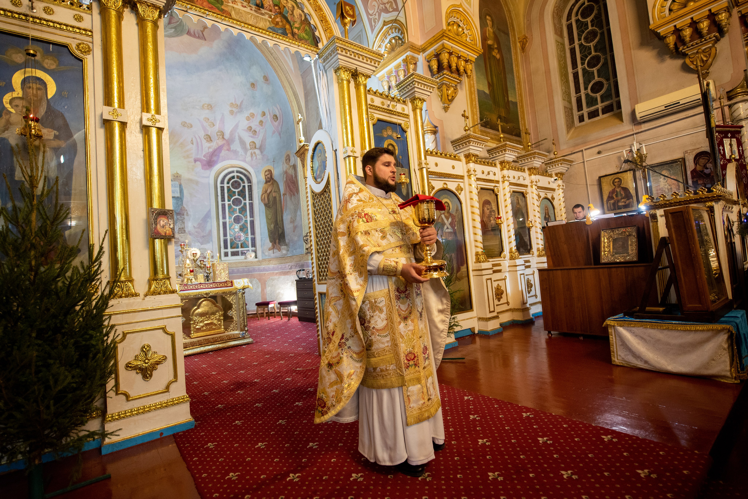 Литургия на Рождество 6.01.2023. Семейный и свадебный фотограф в Феодосии и Коктебеле