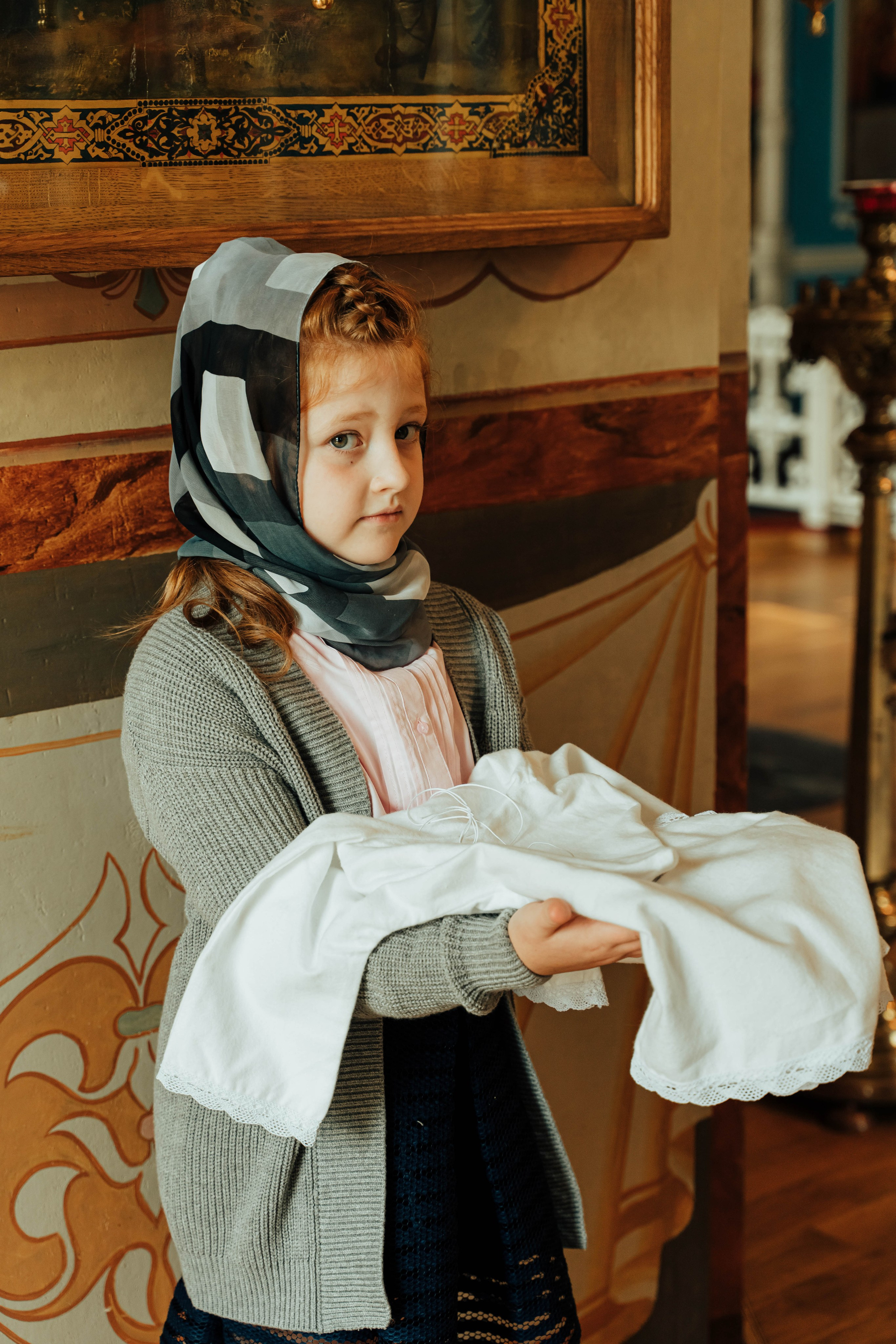 Крещение Никиты. Фотограф Елизавета Савина