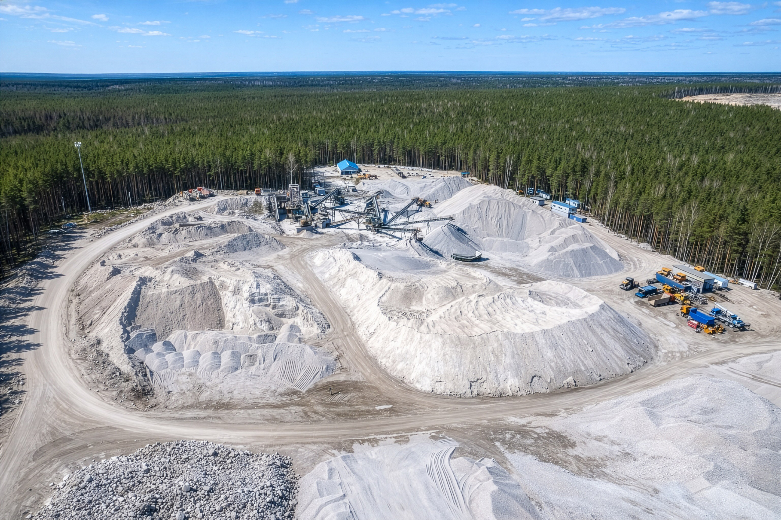 Аэросъемка промышленных объектов — Кейс ГК Стройтехно-Урал | Дмитрий Судаков. Фотограф Дмитрий Судаков — Свадебная и репортажная съемка в Екатеринбурге и Москве