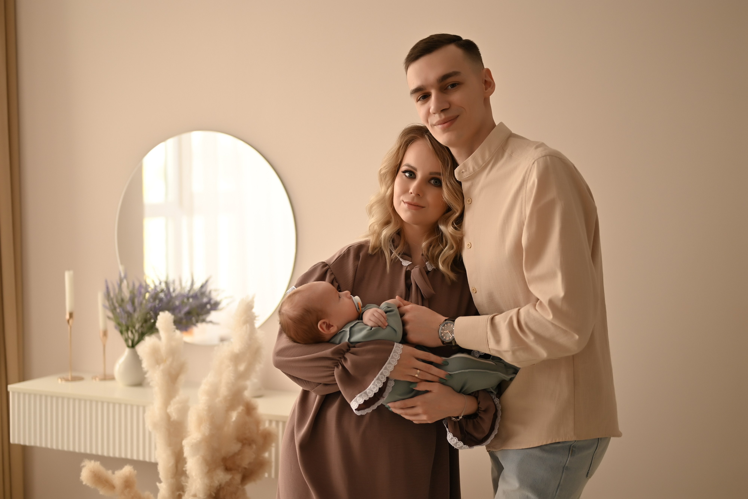 Первая фотосессия малыша. Свадебный и семейный фотограф в Уфе Александров Максим