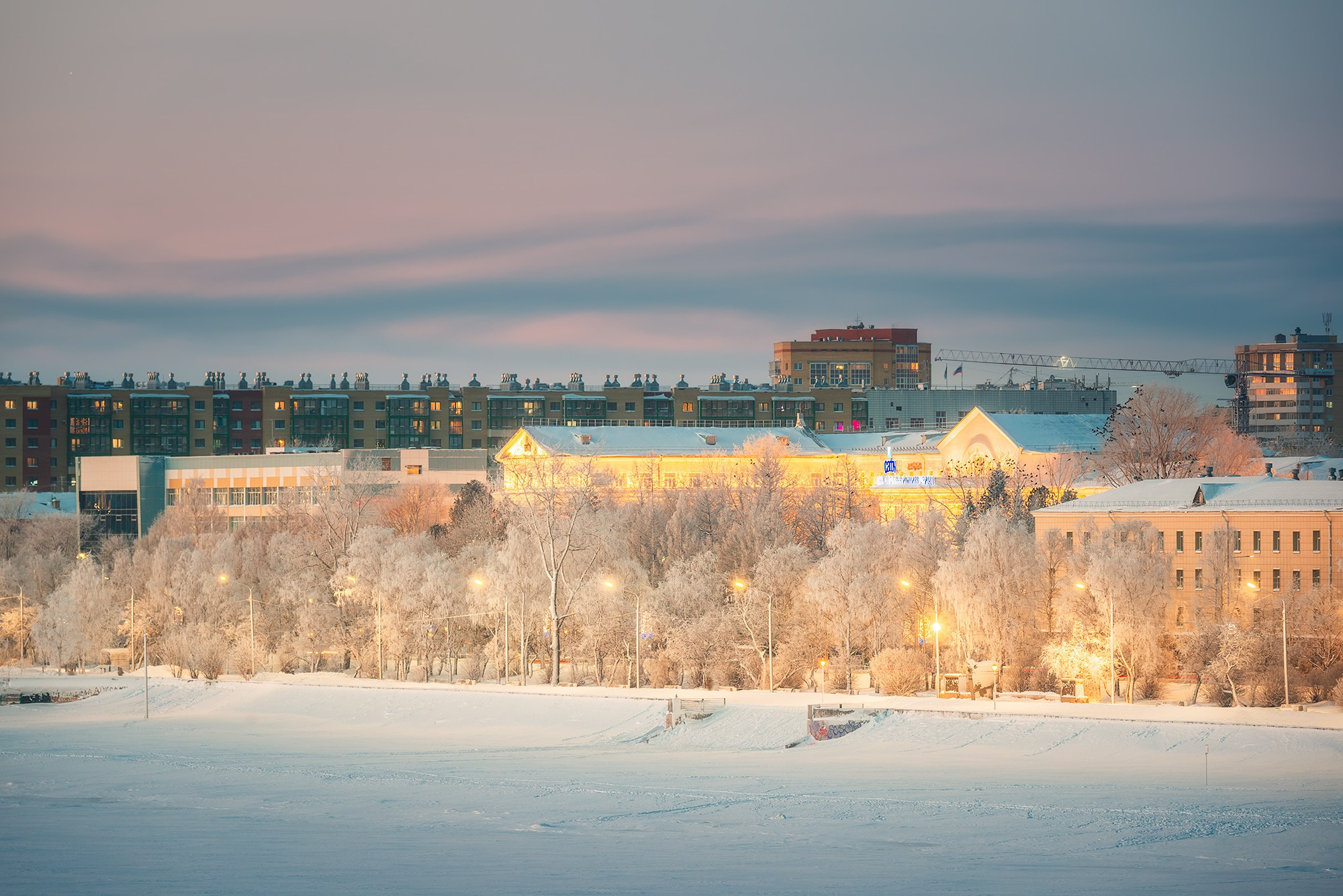 Город. Аэросъемка в Архангельске, Александр Ермолин