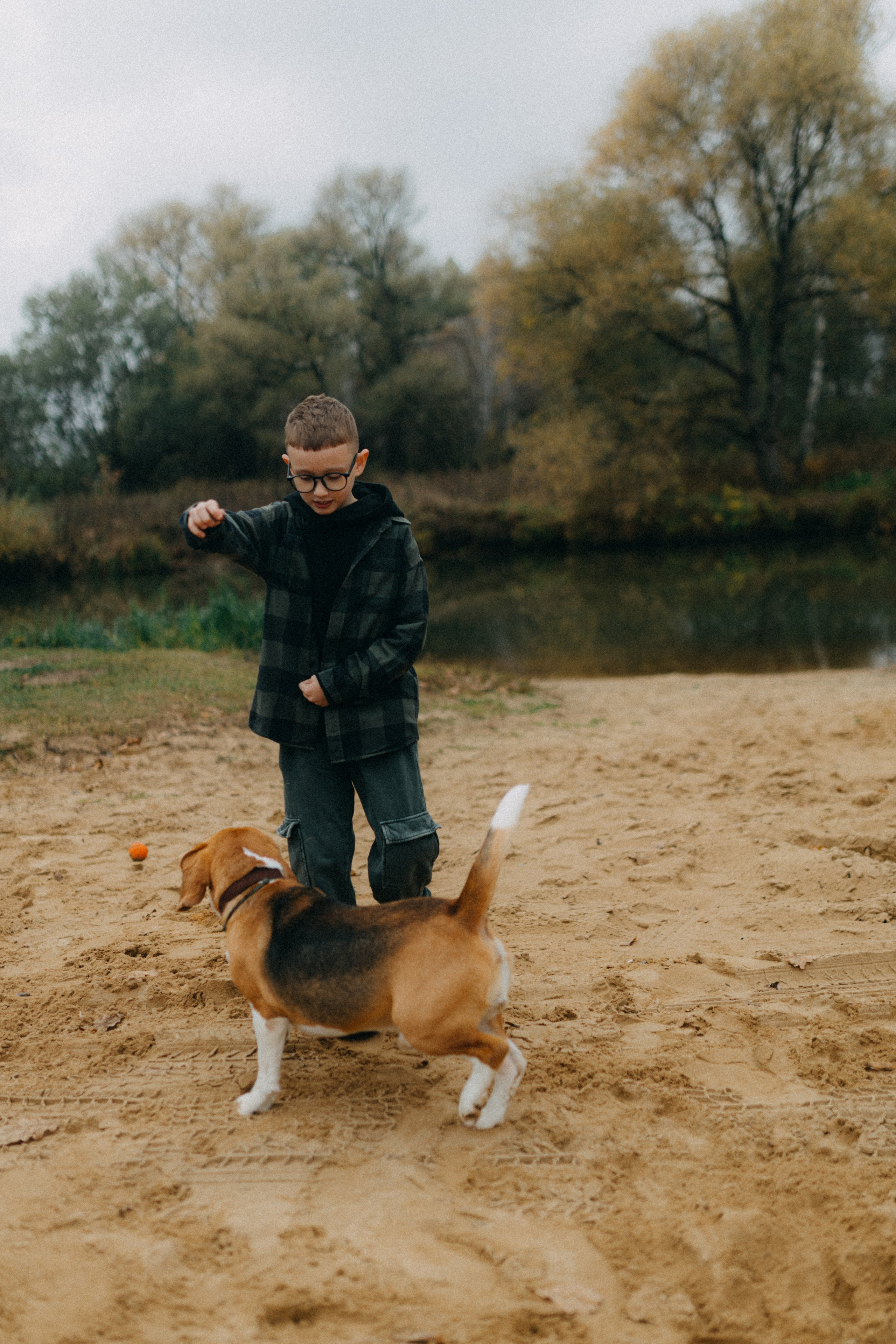 Ксюша & Федя. Прогулка с Лайдом. Фотограф НОГИНСК, Москва, Анастасия Белая