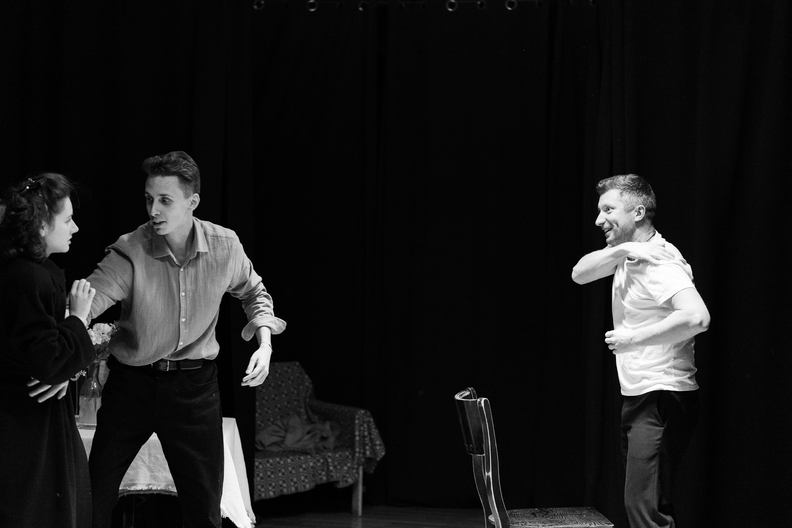 Спектакль «Пять вечеров». Репортажный и портретный фотограф Андрей Гаровский