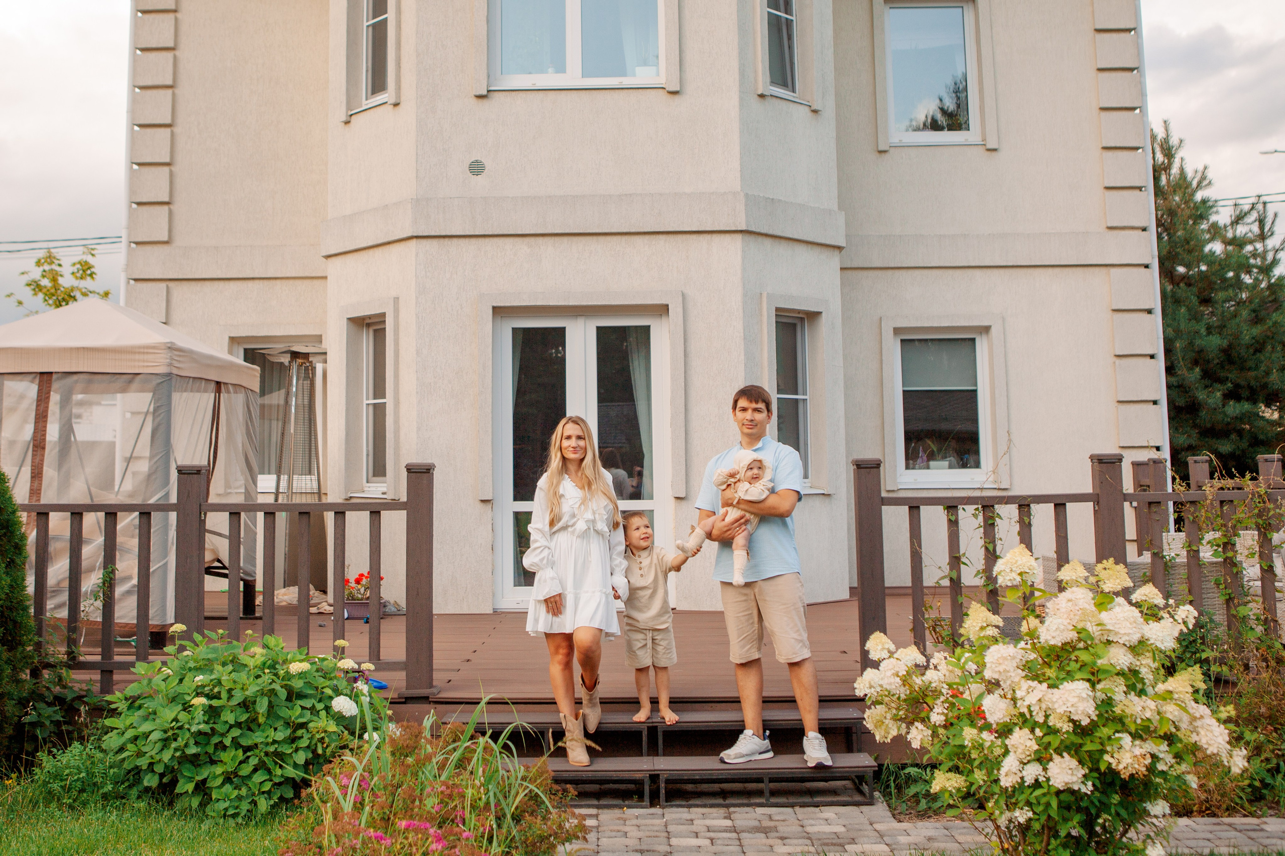 Семейная фотосессия дома. Фотограф Ольга Ефремова