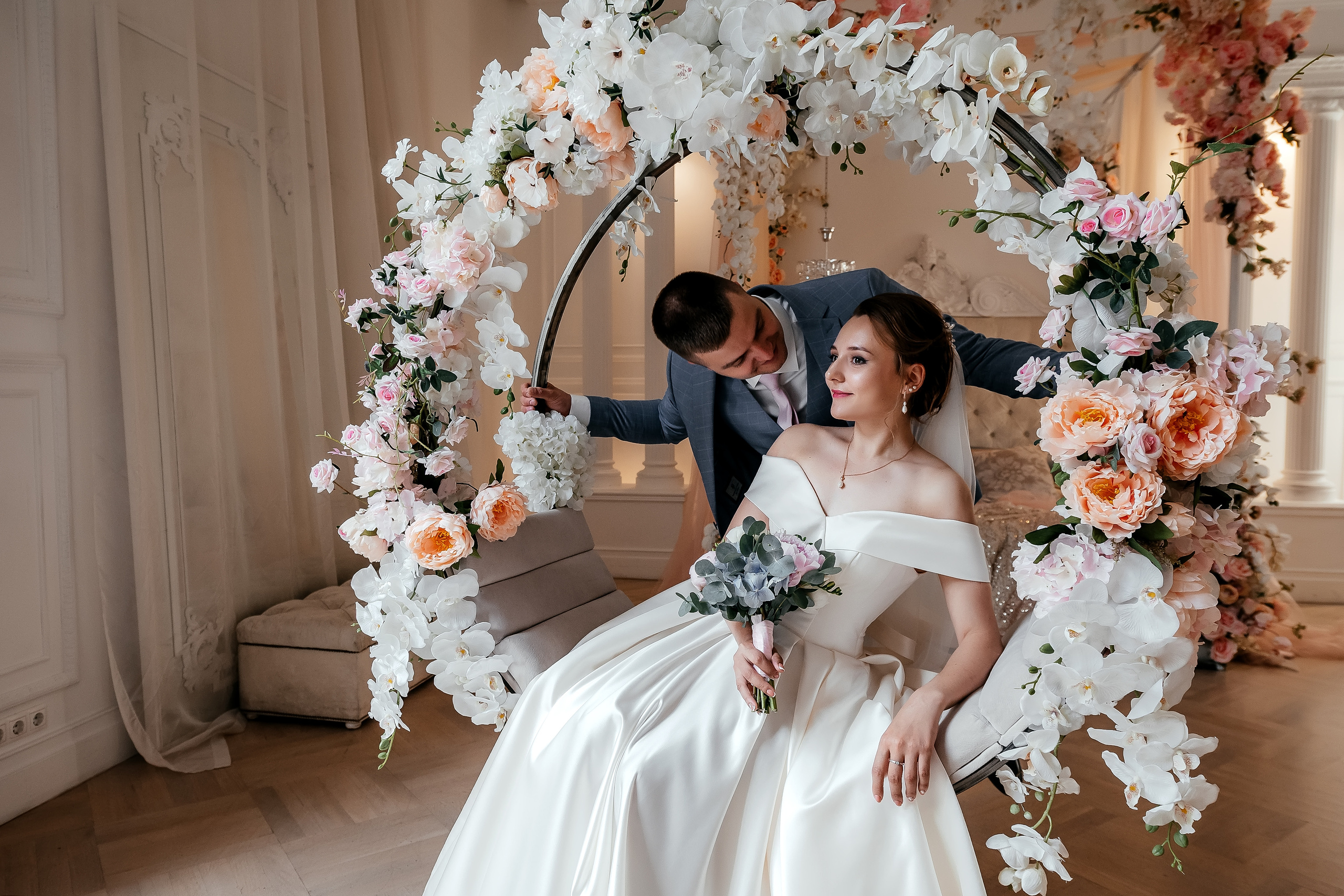 Когда свадебный день от и до, то и эмоций выше крыши!. Свадебный и семейный фотограф Виктория Носачёва. Щелково, Москва и МО