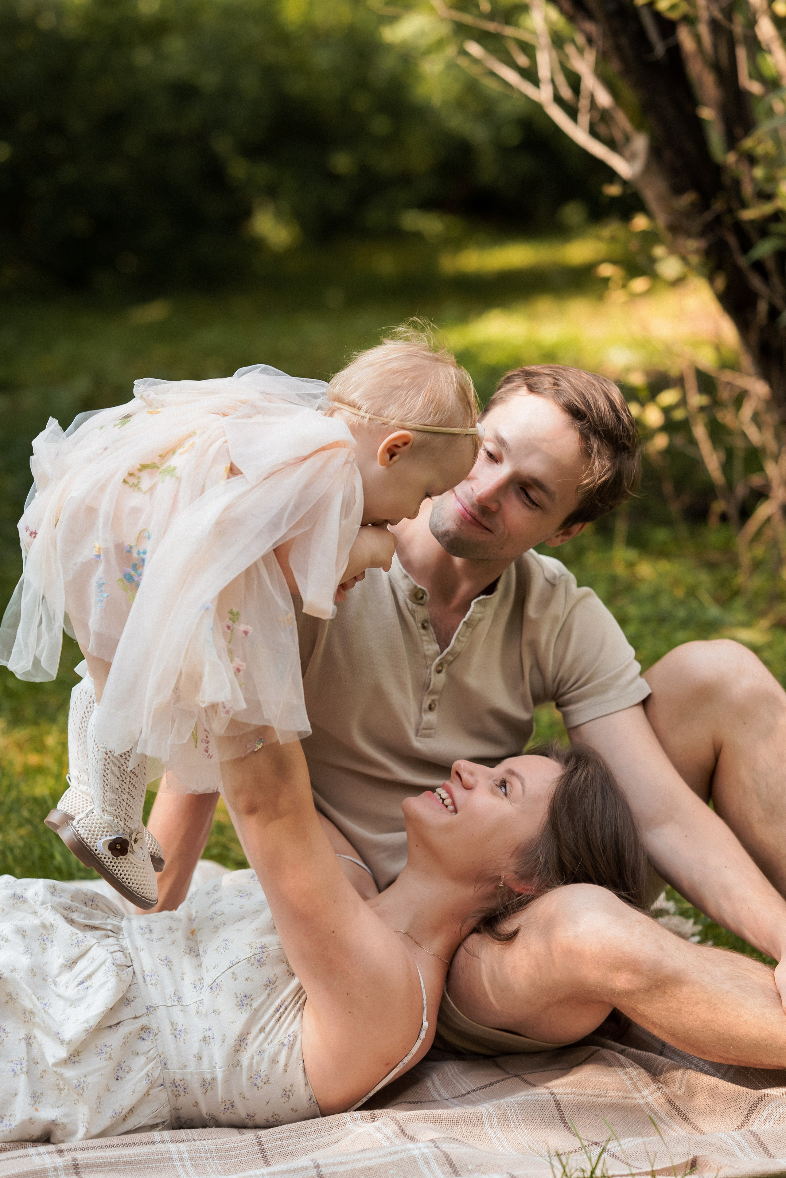 Илья & Ангелина & Рая. Семейный и детский фотограф в Екатеринбурге Валерия Нагибина