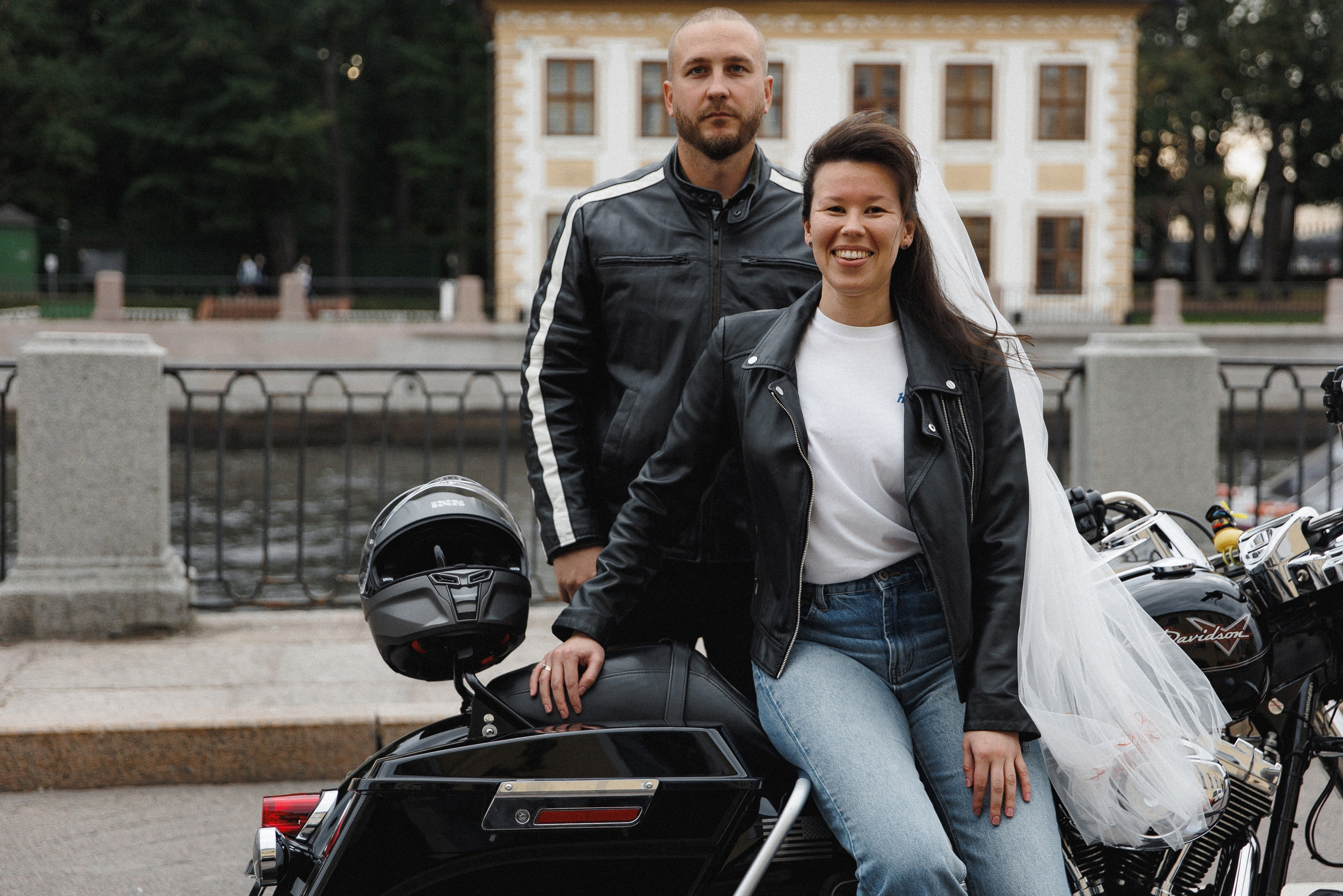 Настя и Никита, мотофотосет. Wedding photographer in St. Petersburg, Europe and Israel Anna Agafon