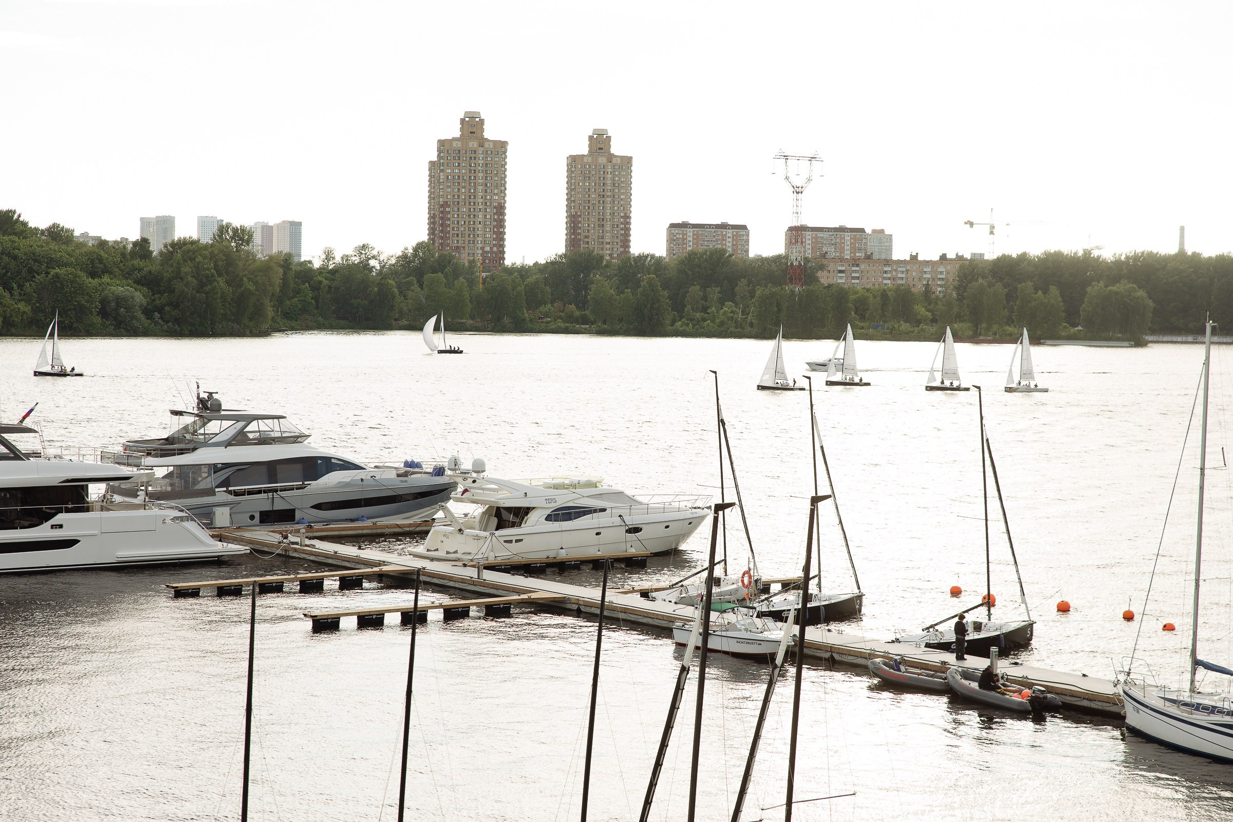 Выставка яхт и катеров. Ryal Yacht Club. Фотограф в Москве