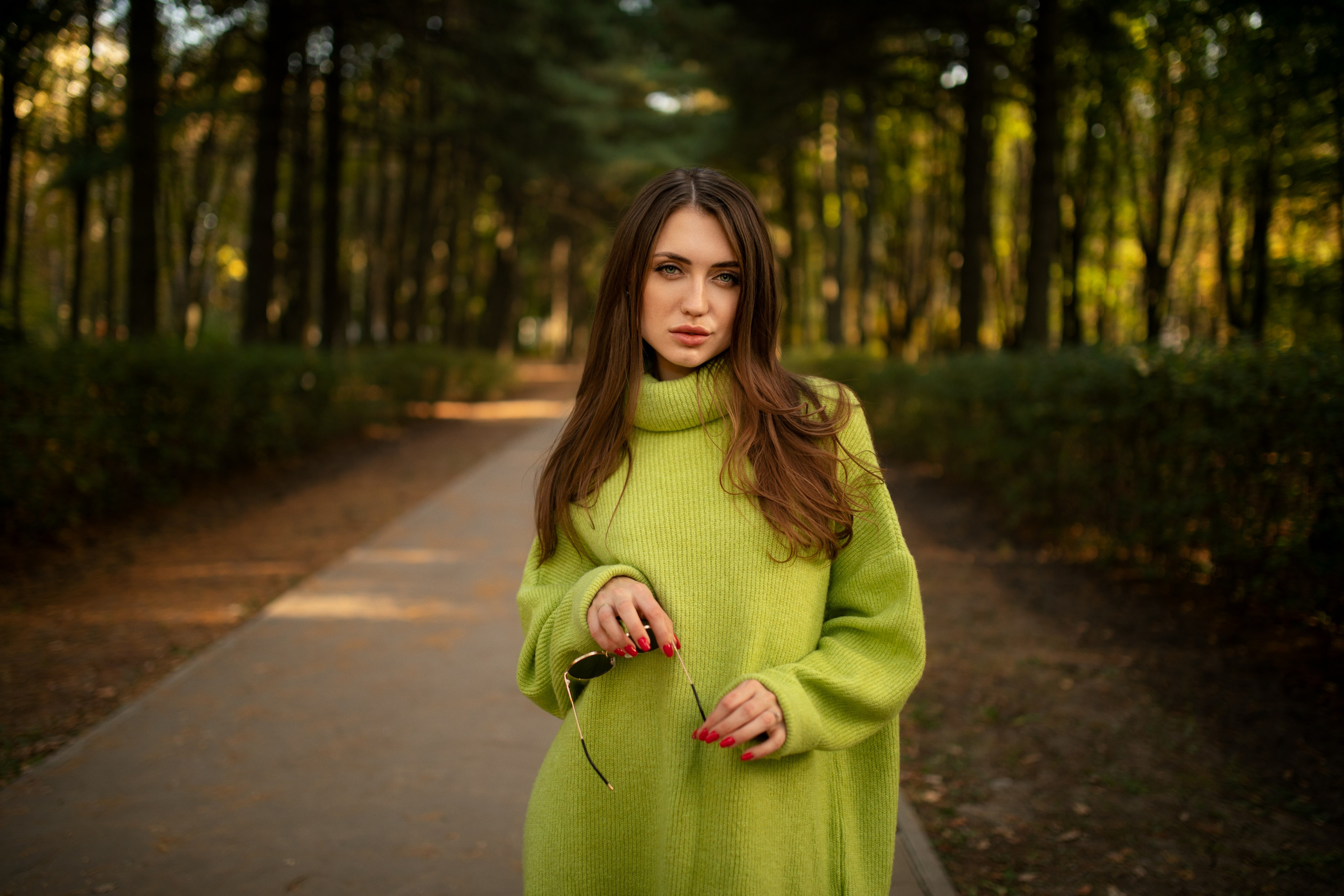 Осенняя съемка с Анастасией в парке в формате для «себя»