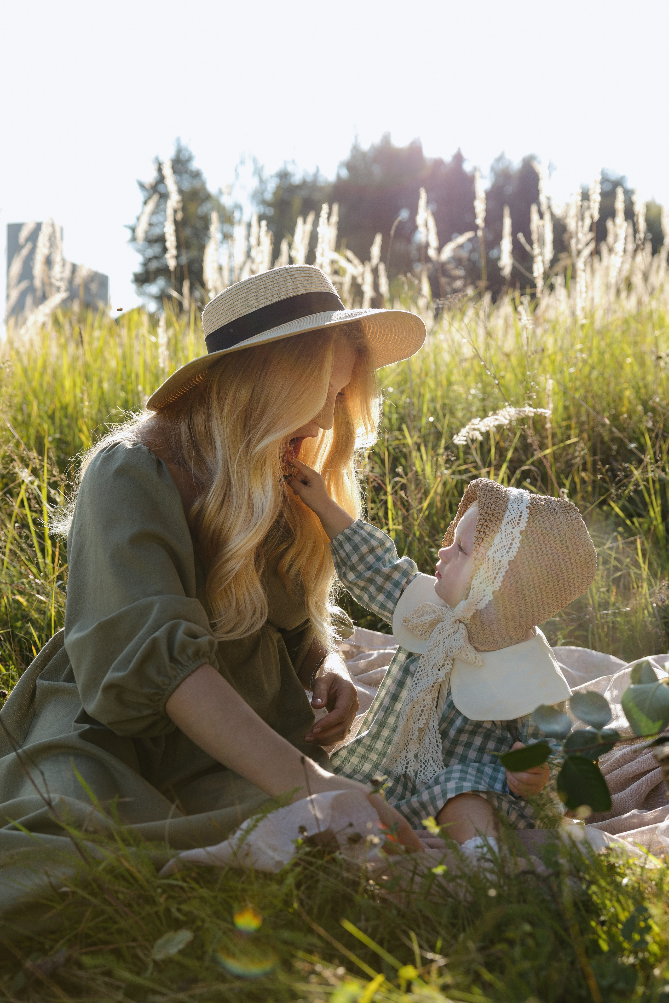 Фотосессия мама с дочкой  в парке