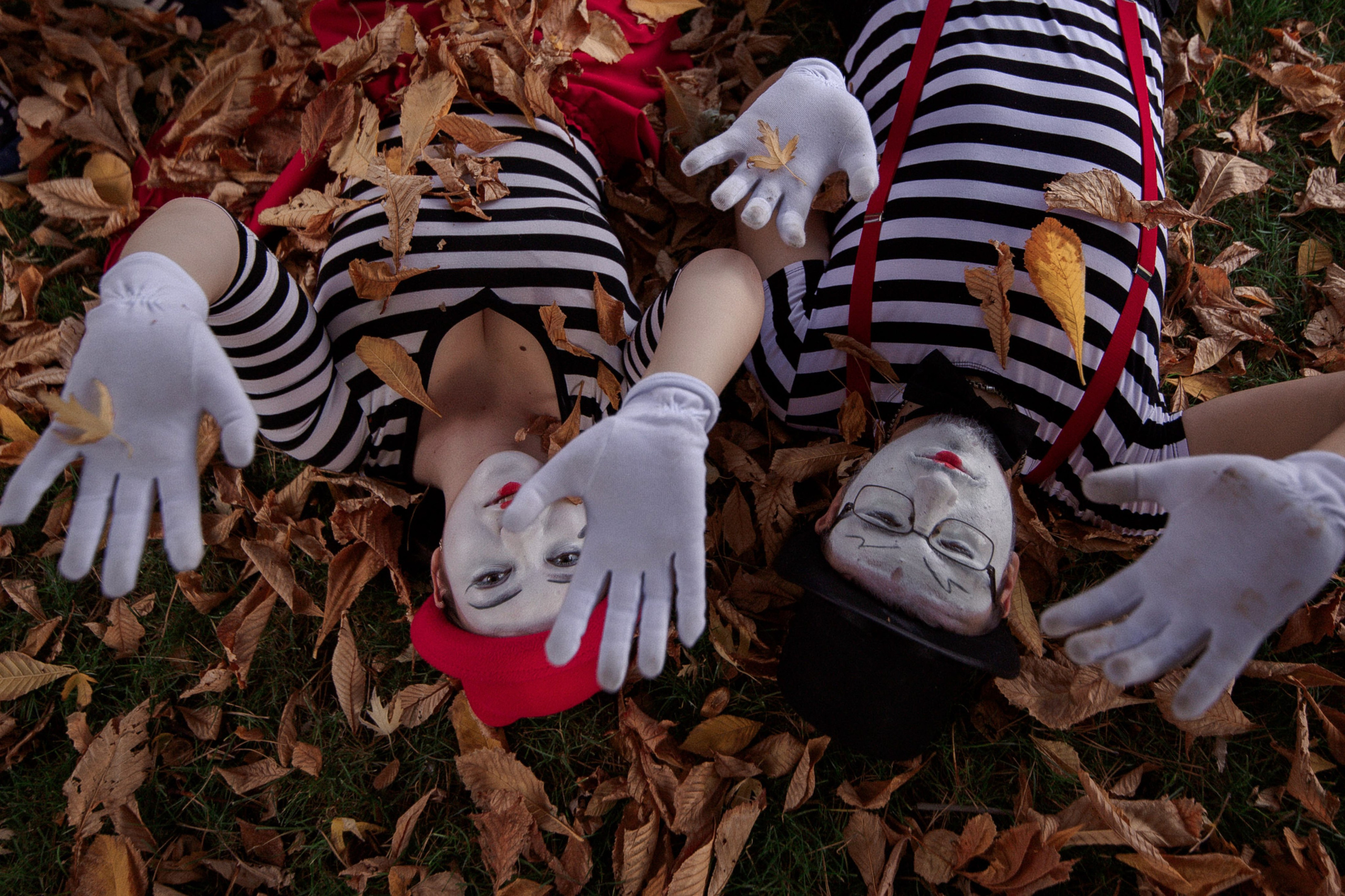 Мимы. Фотограф Крохин Олег