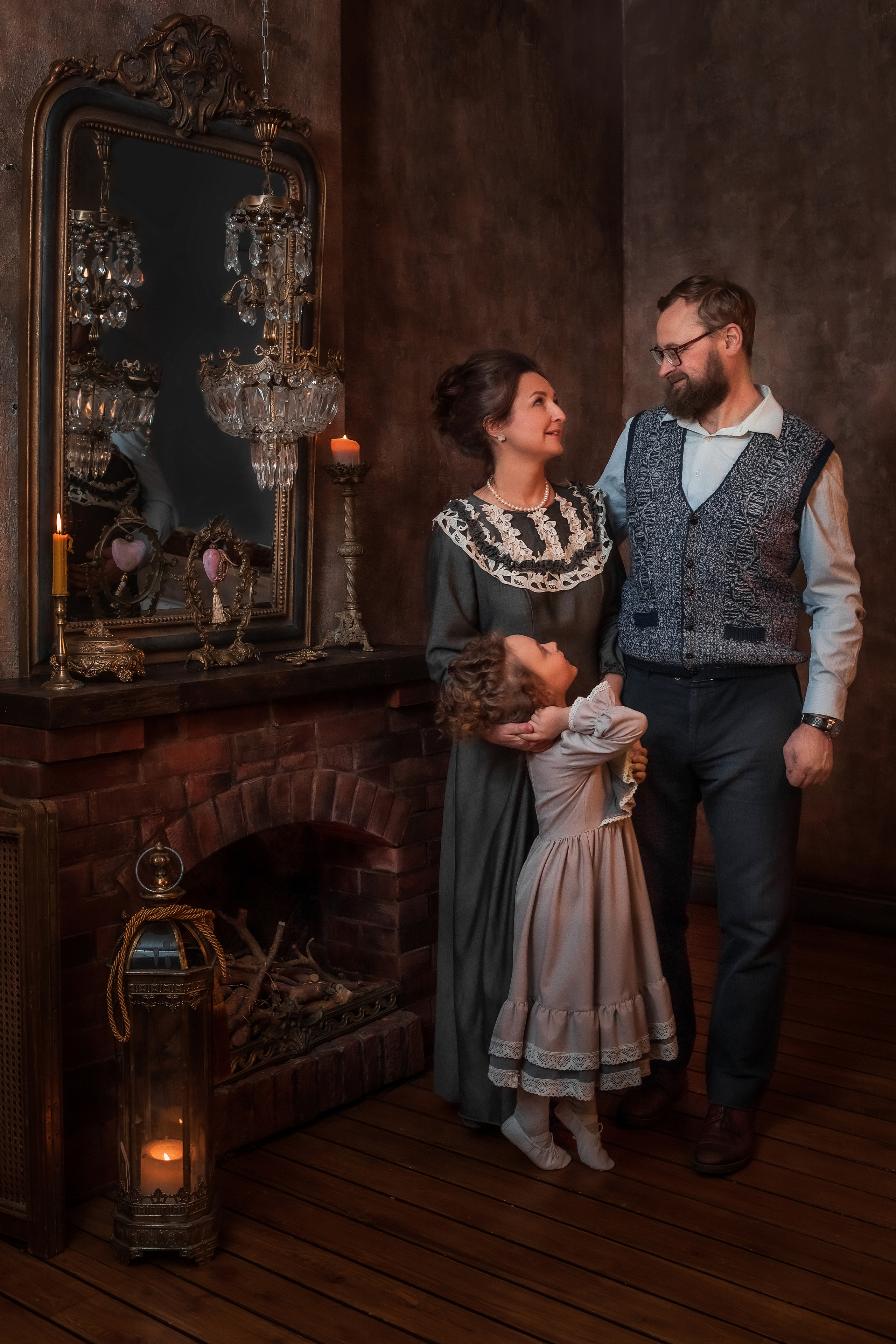 Александр, Оксана, Полина. Сказочная фотосессия. Семейный и детский фотограф в Екатеринбурге Оксана Пипкина