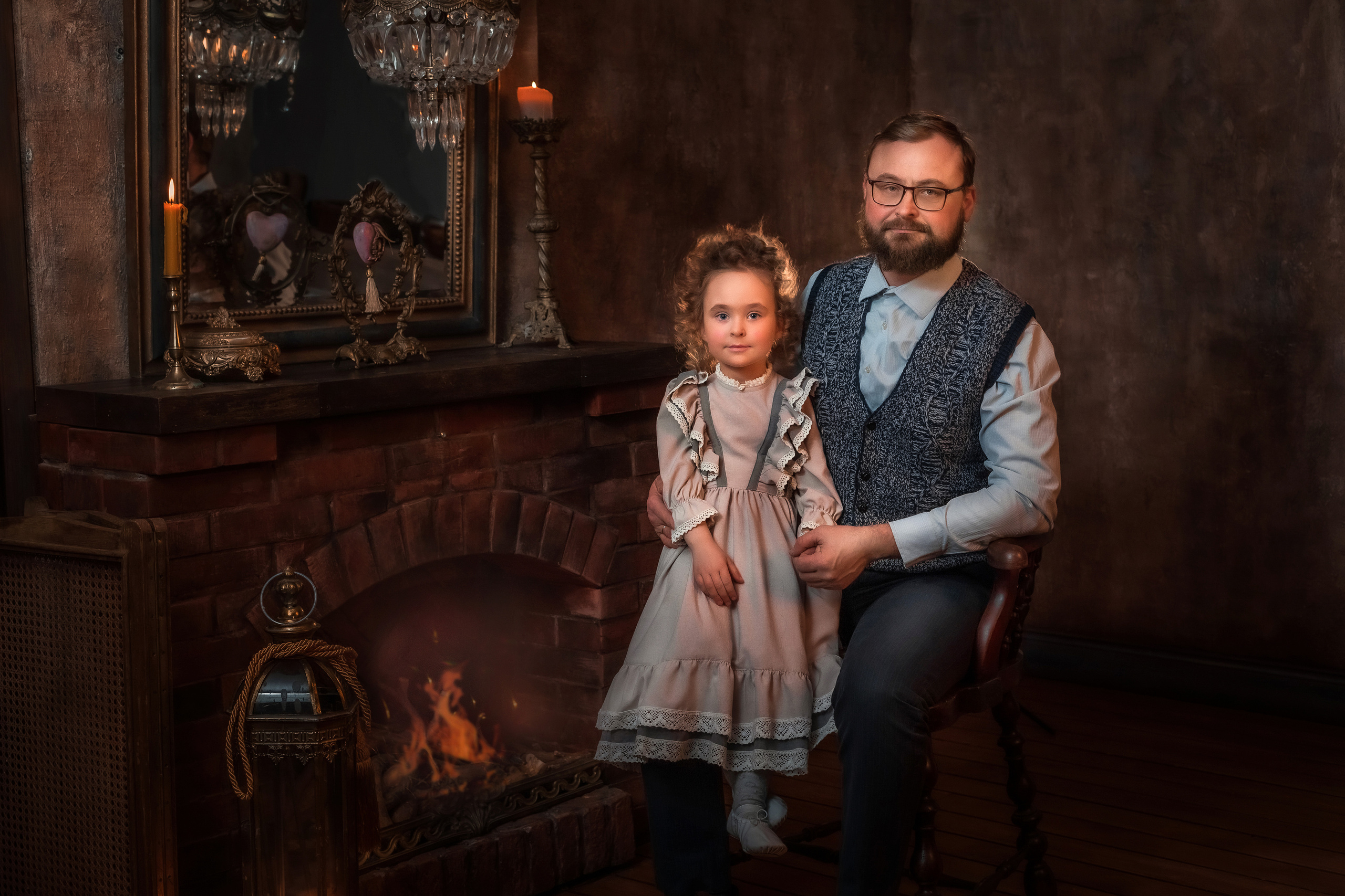 Александр, Оксана, Полина. Сказочная фотосессия. Семейный и детский фотограф в Екатеринбурге Оксана Пипкина