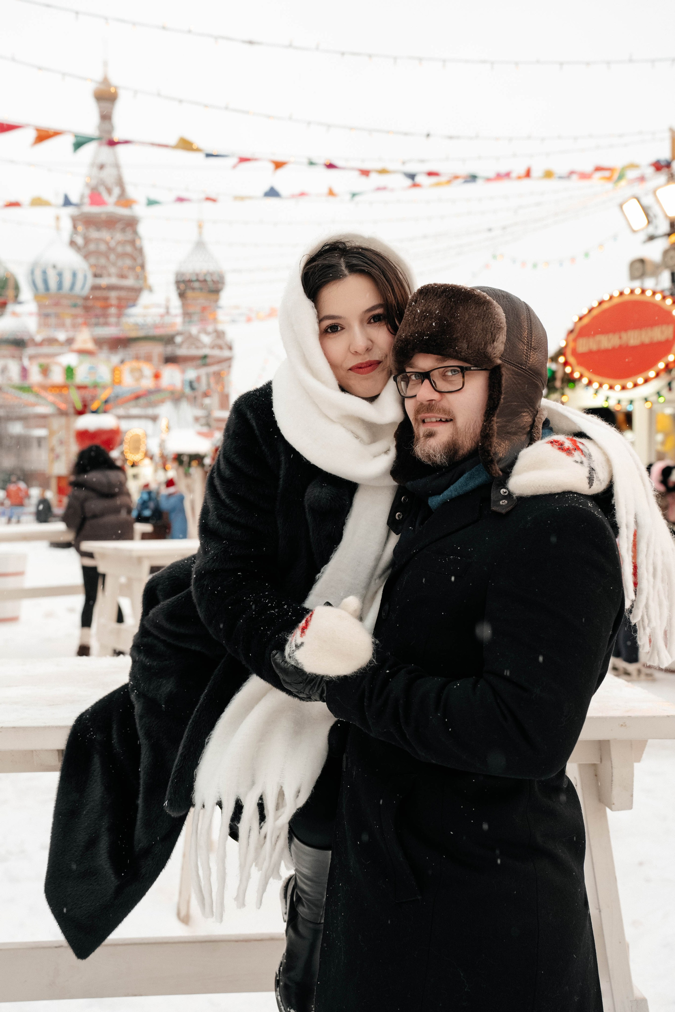 Прогулка на красной. Свадебный фотограф Москва Александра Аверкова