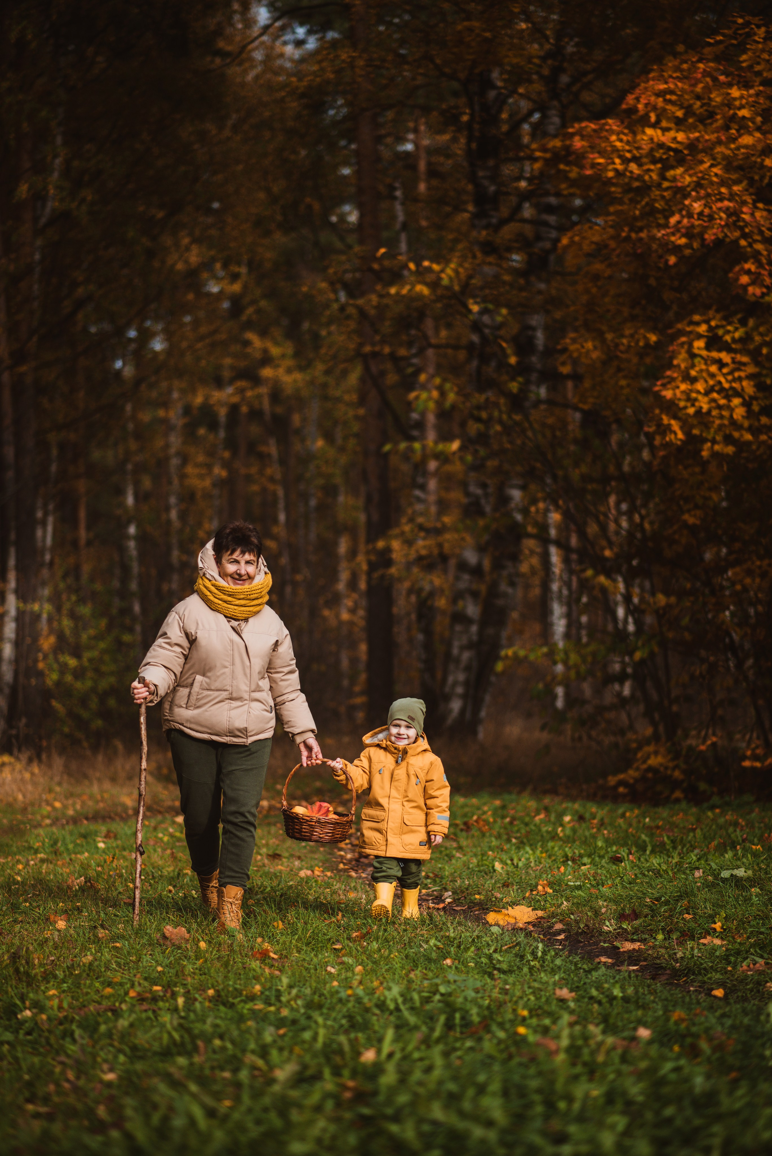 Один день Дани и бабушки Наташи. Семейный и детский фотограф в Санкт-Петербурге Светлана Юрьева