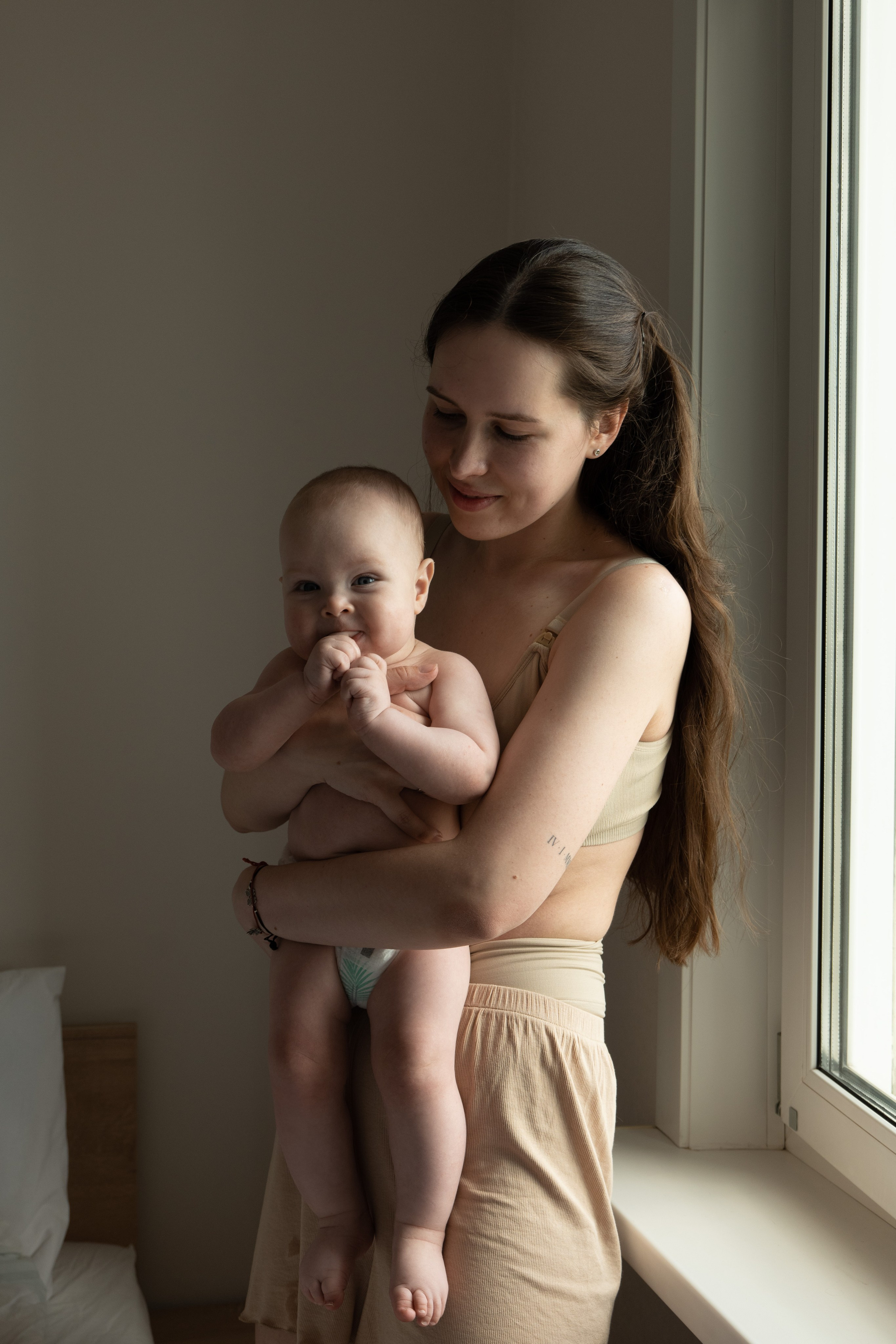 Мама и малыш 6 мес. Фотограф видеограф Ольга Василевская