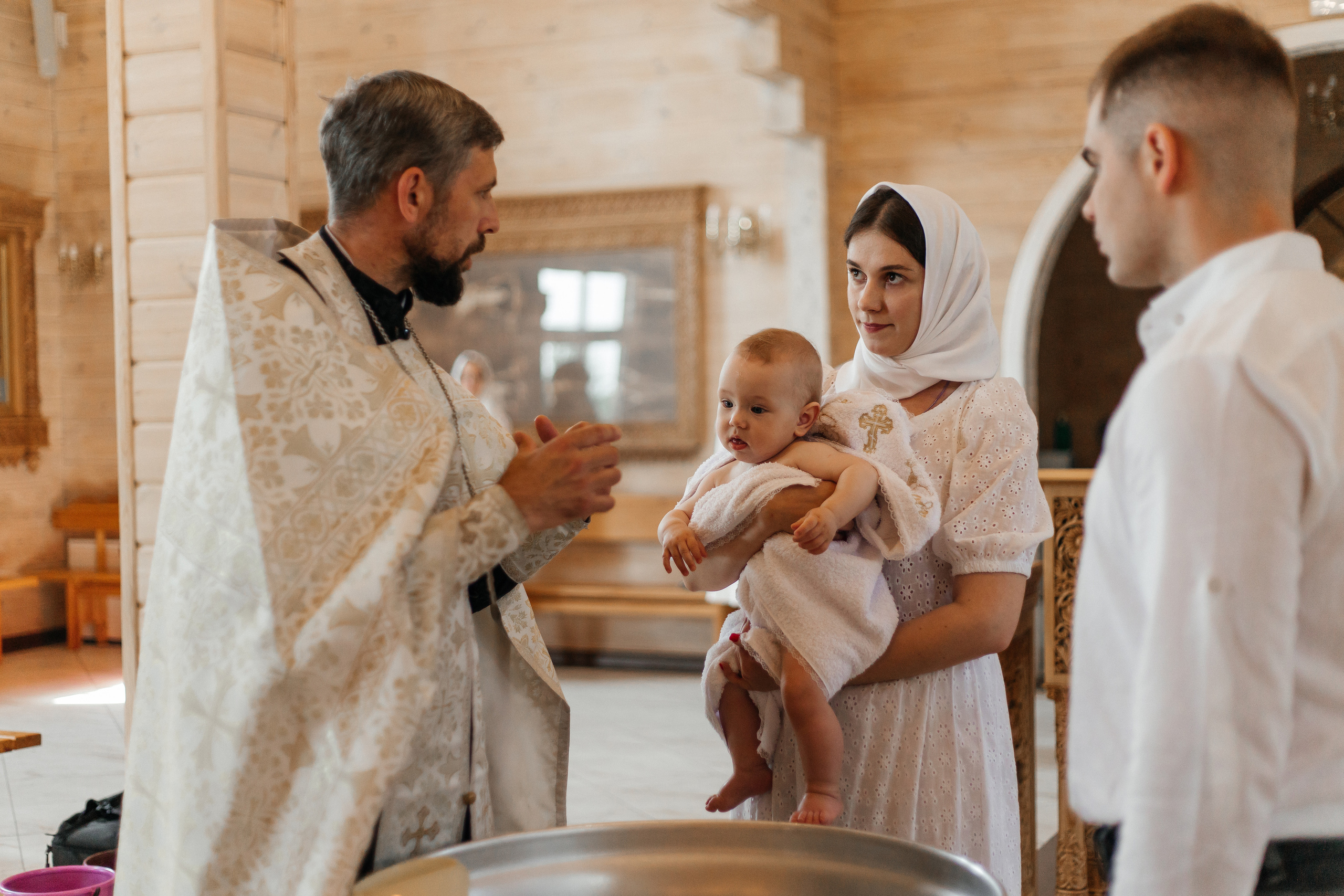 Крещение Василисы. Фотограф Солигорск