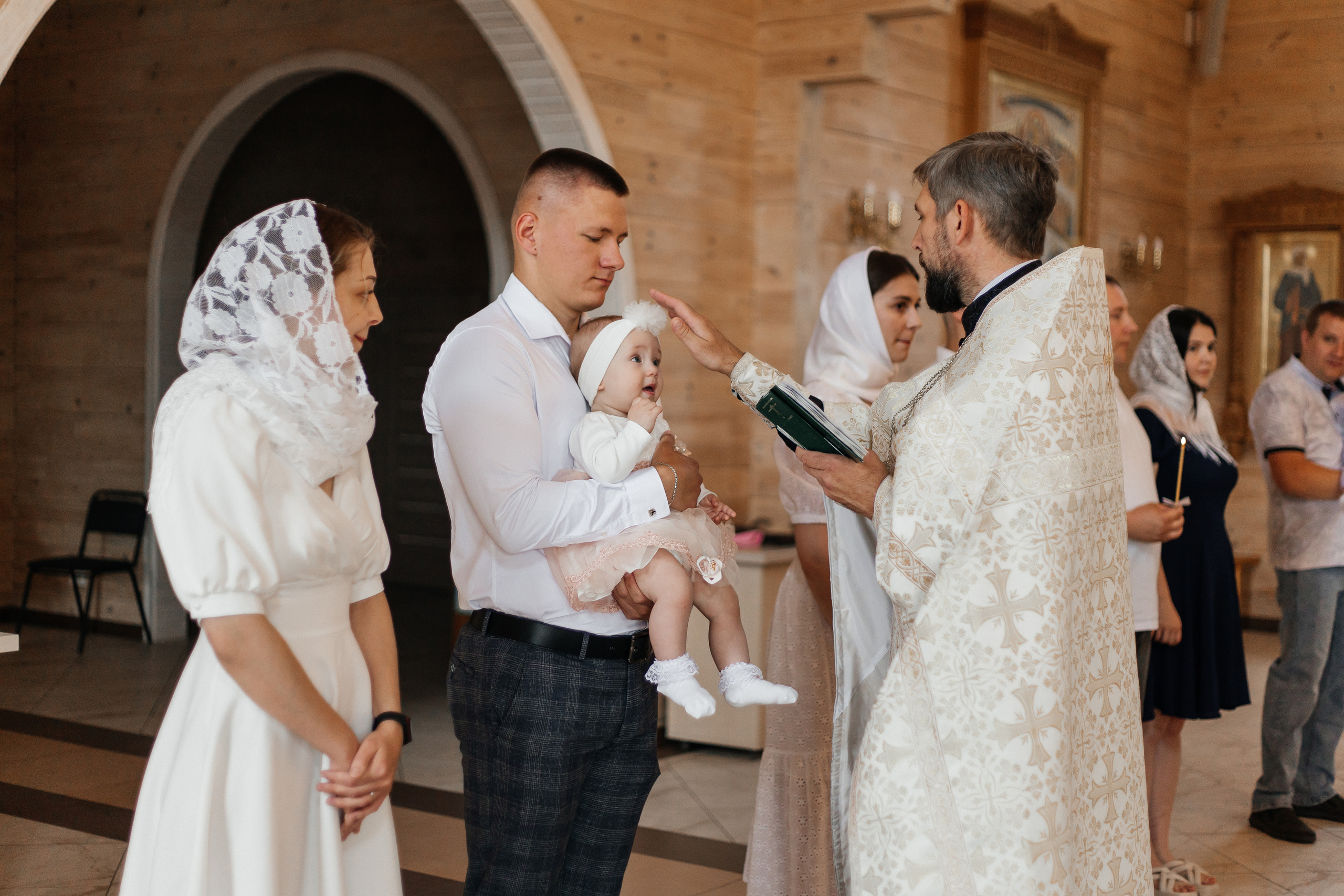 Крещение Василисы. Фотограф Солигорск