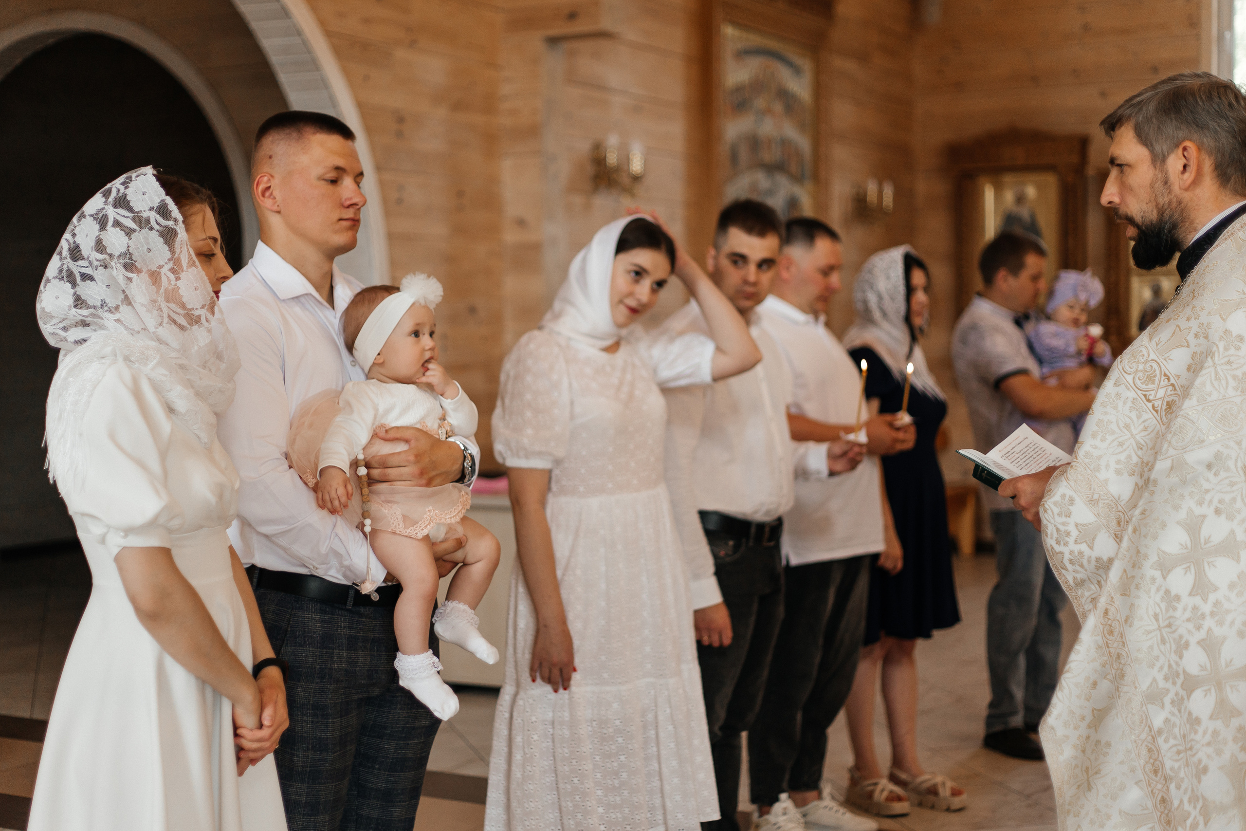 Крещение Василисы. Фотограф Солигорск