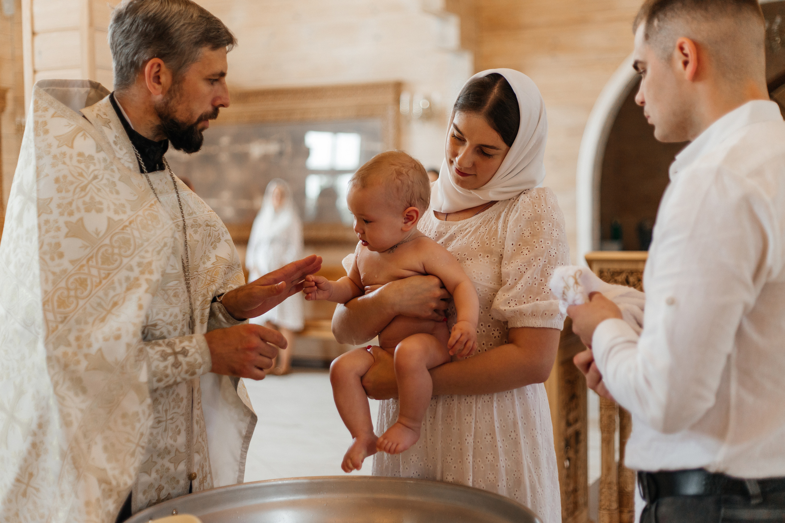 Крещение Василисы. Фотограф Солигорск