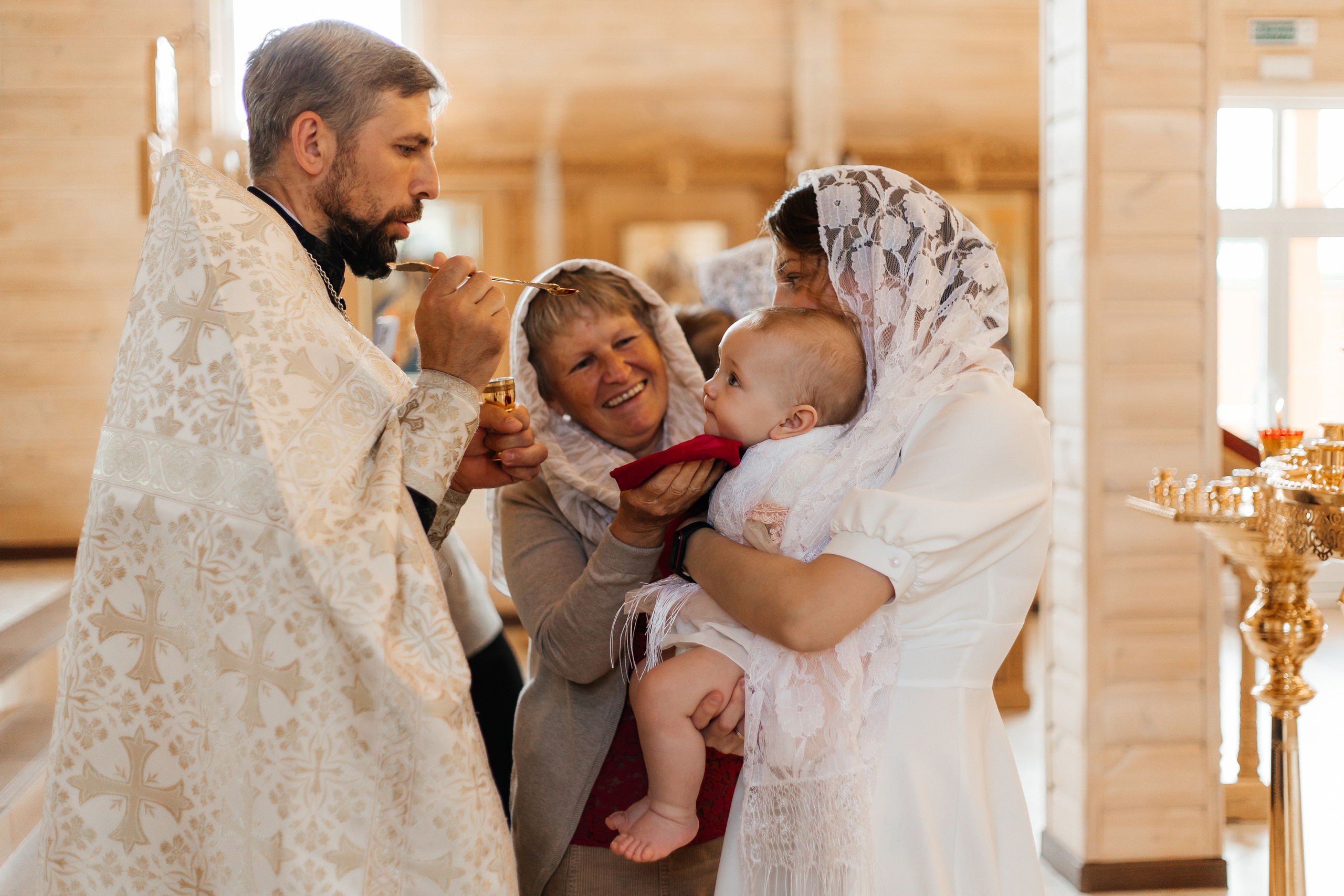 Крещение Василисы. Фотограф Солигорск